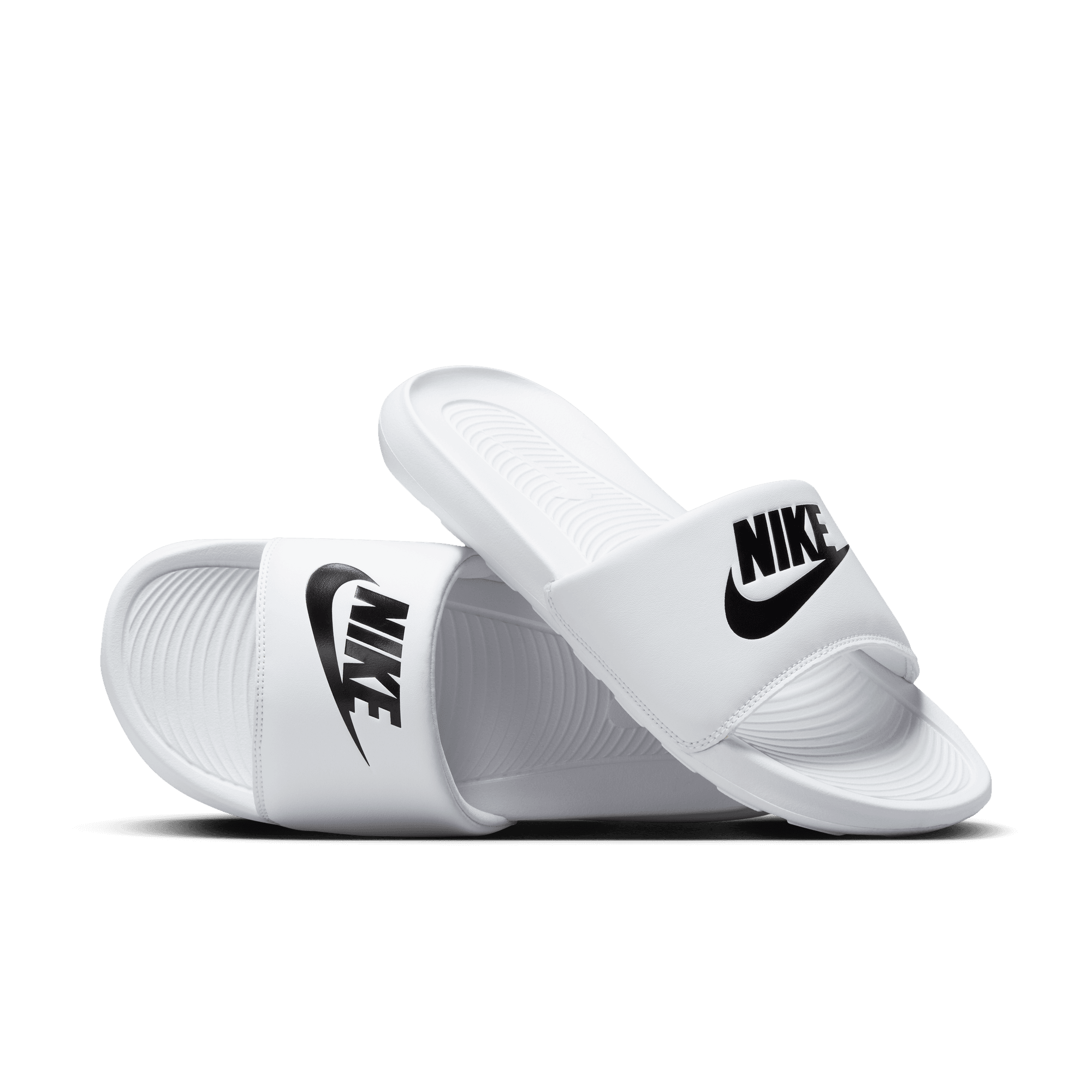 Men's Nike Victori One Slides "White"