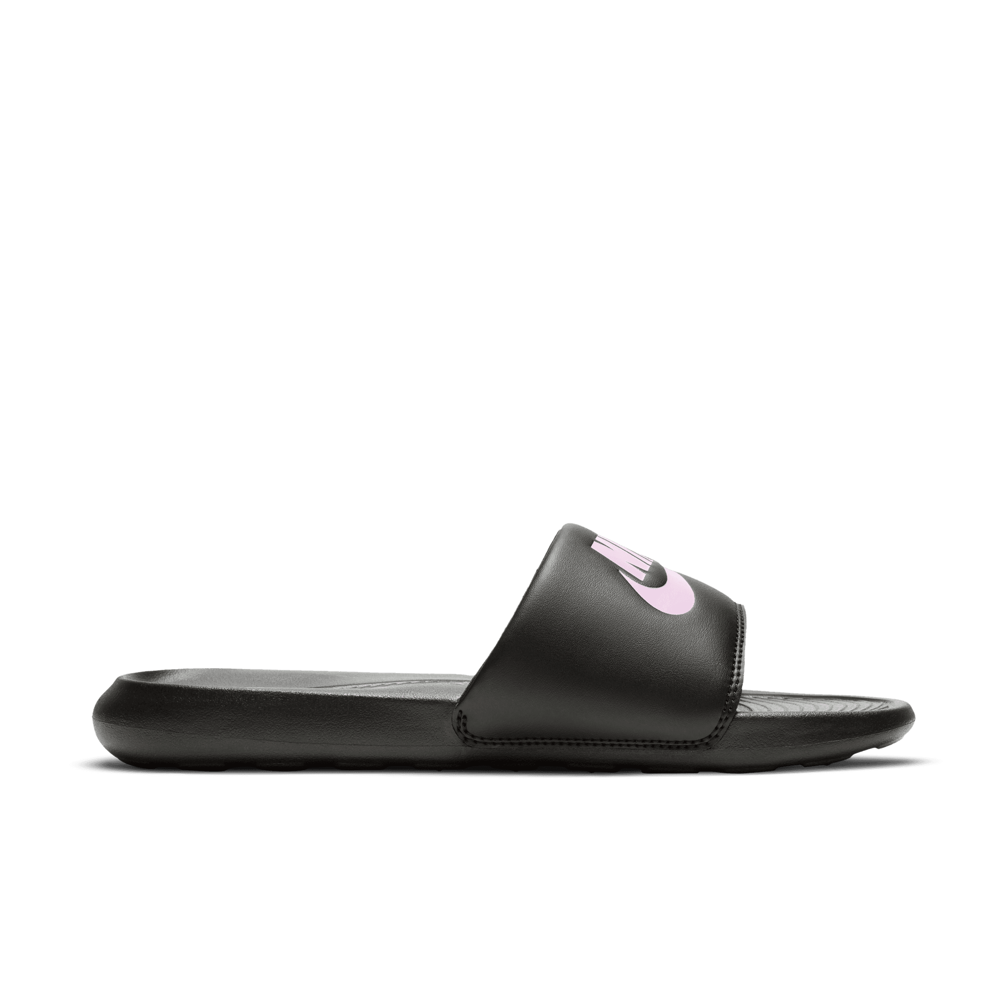 Women's Nike Victori One Slides "Black Light Arctic Pink"