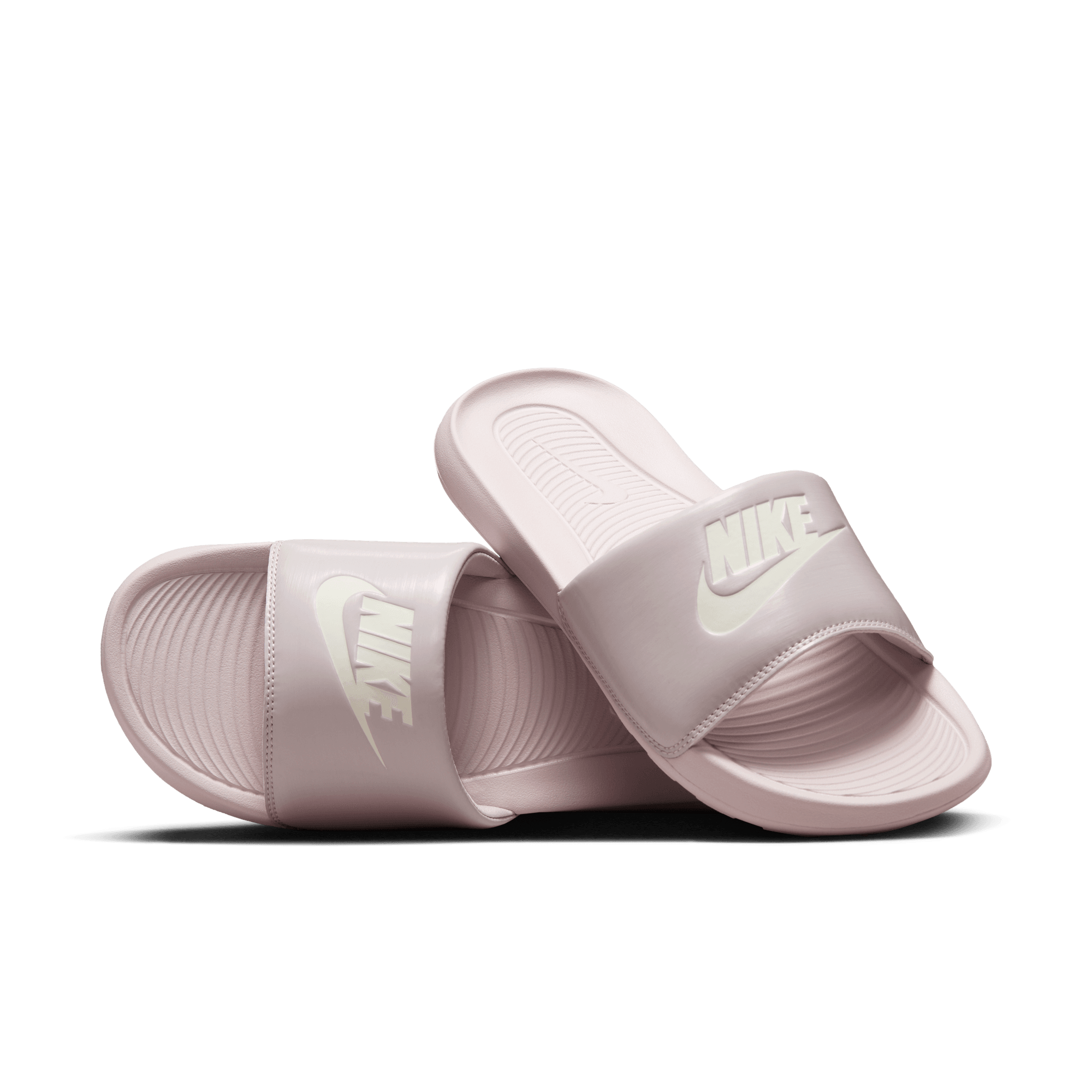 Women's Nike Victori One Slides "Platinum Violet Sail Platinum Violet"