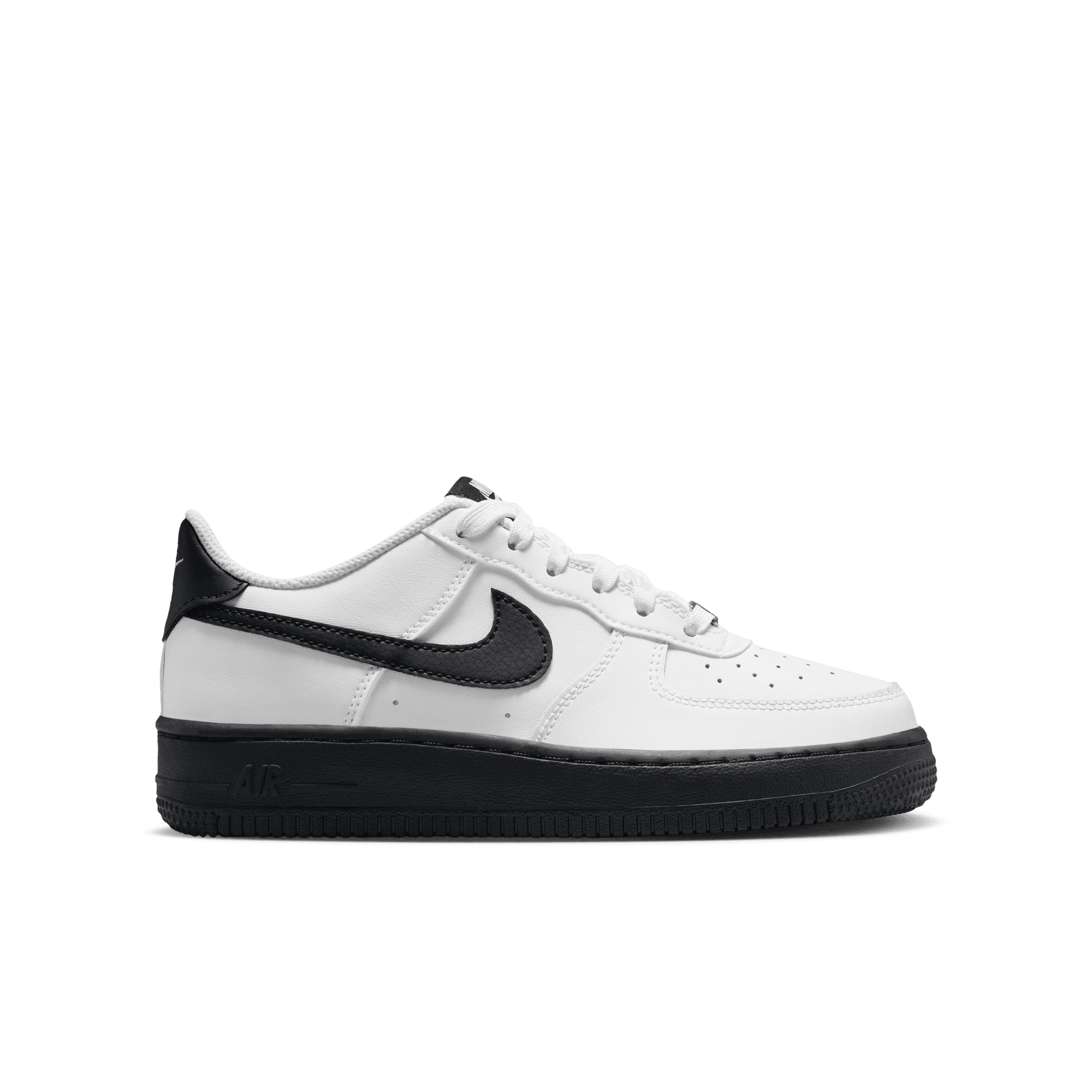 Big Kids' Nike Air Force 1 "White Black"