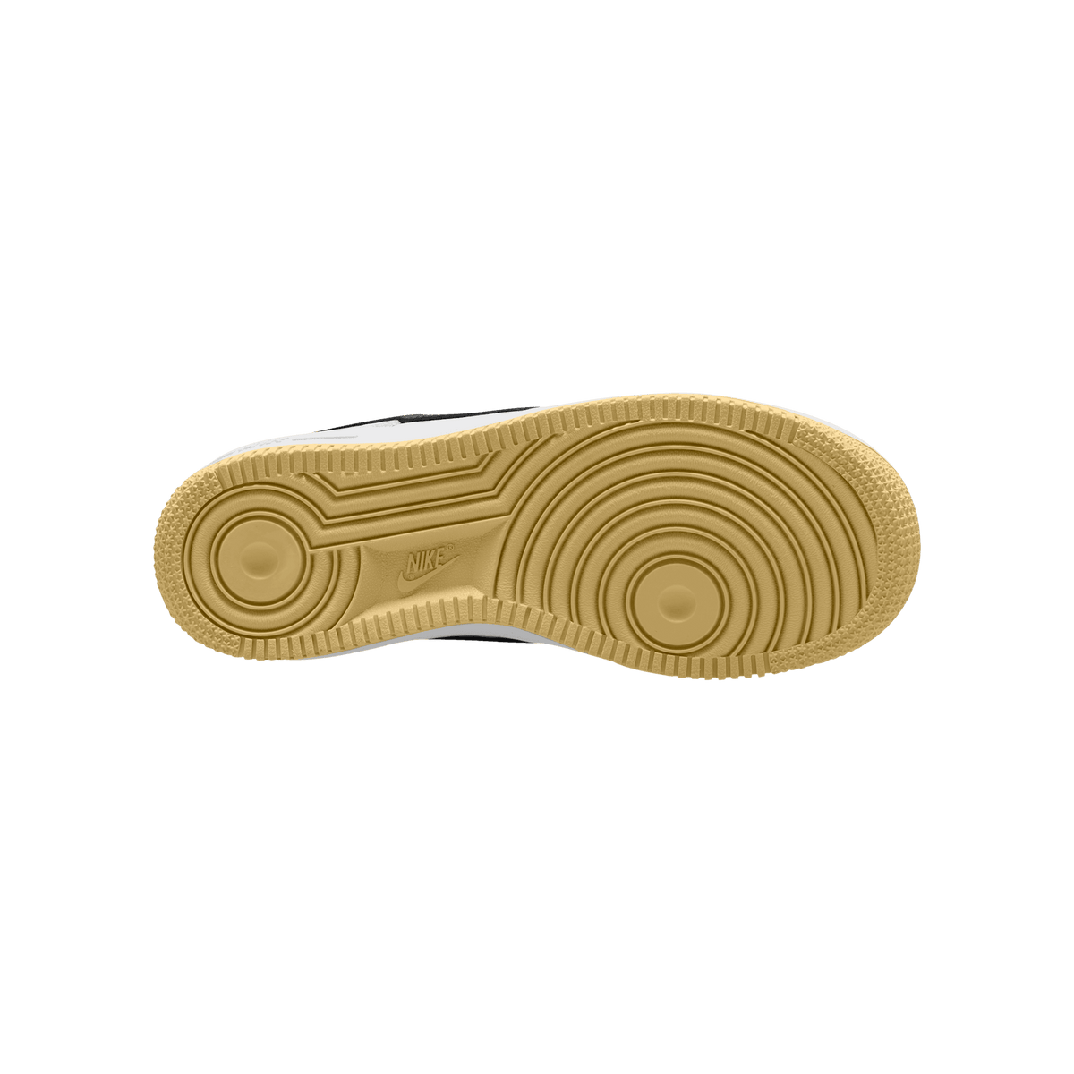 Big Kids' Nike Air Force 1 "White Black Gum Light Brown"