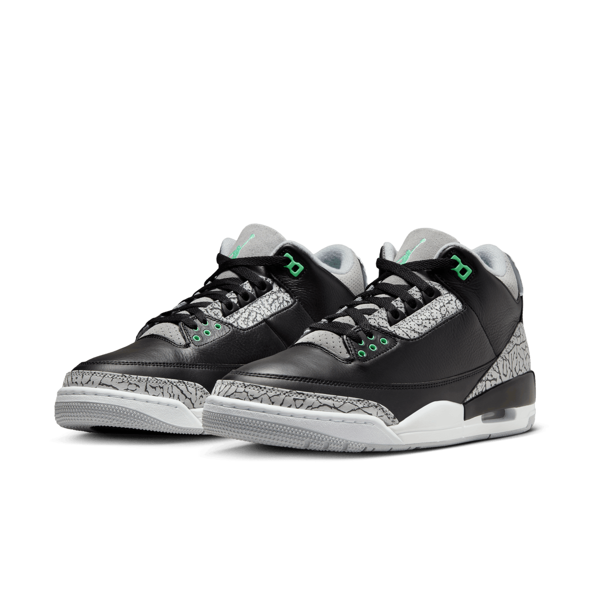 jordan 3 neon green