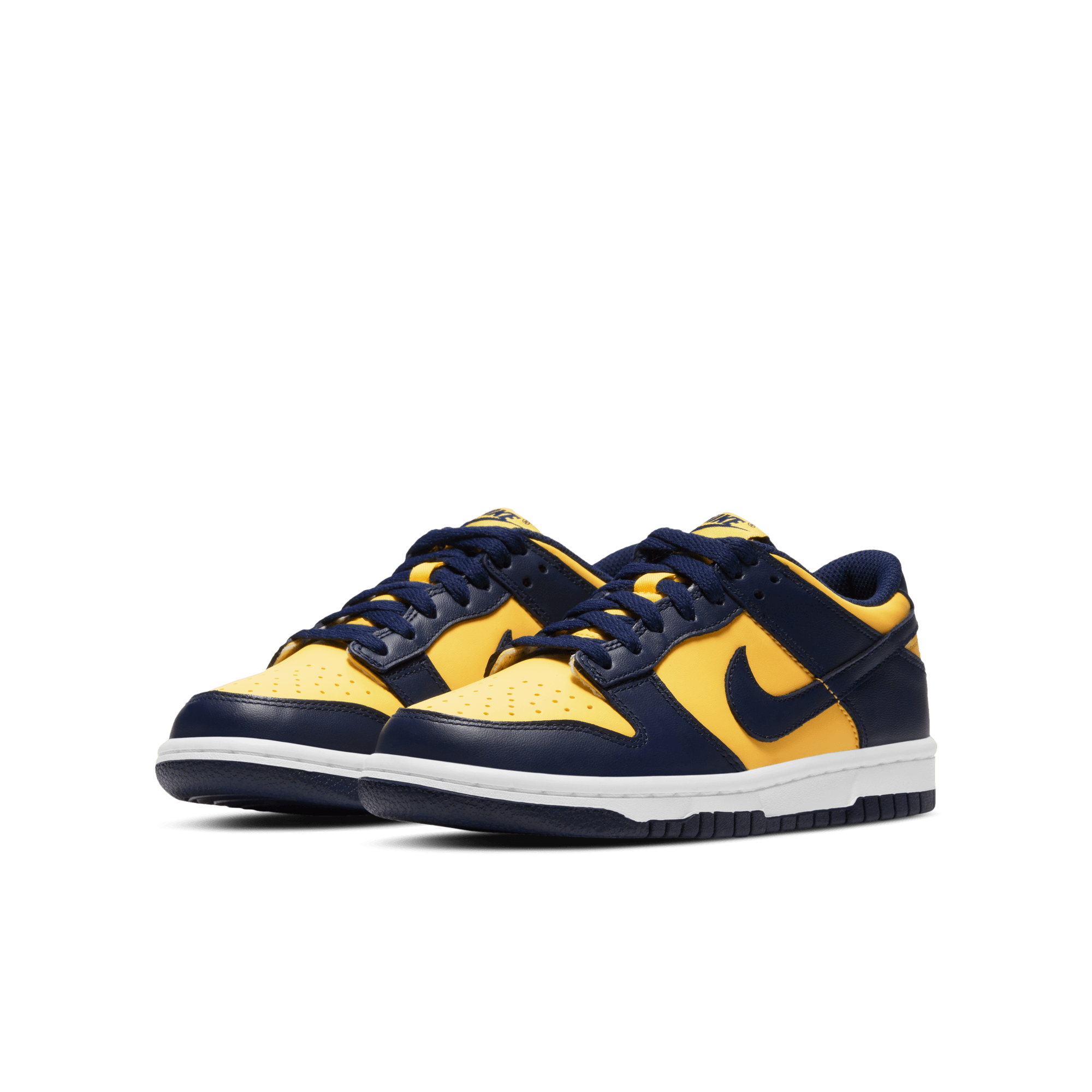 Big Kids' Nike Dunk Low "Michigan"