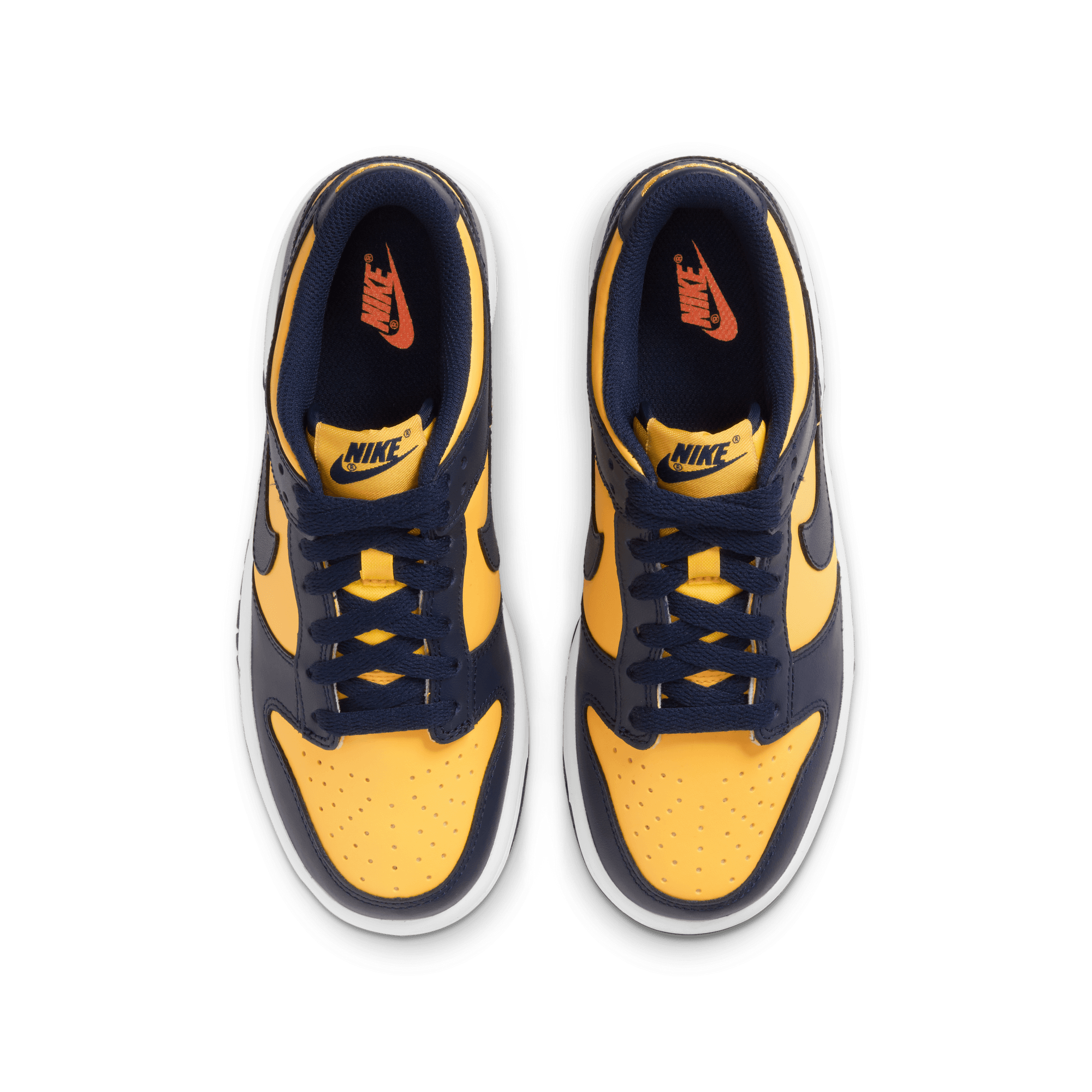 Big Kids' Nike Dunk Low "Michigan"