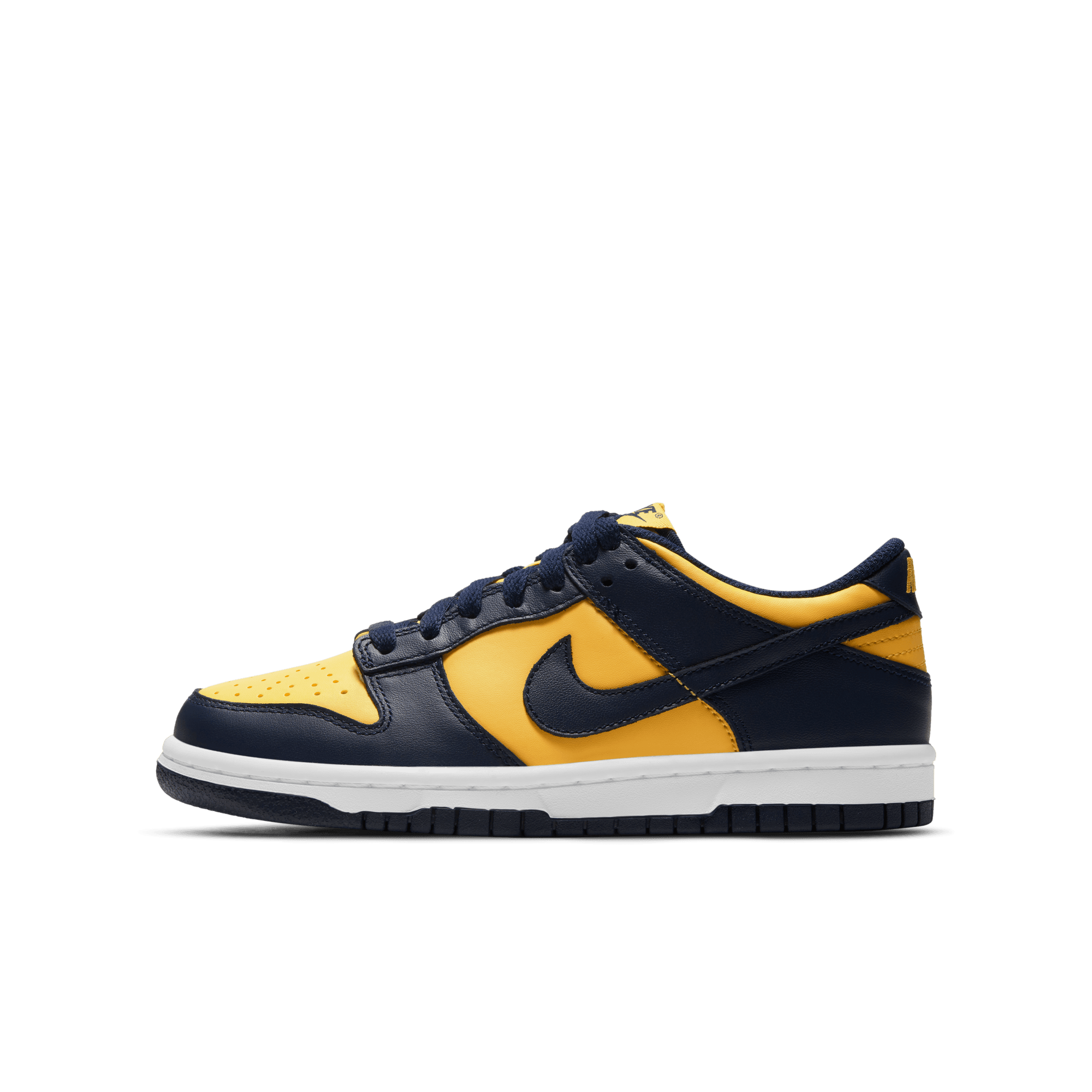 Big Kids' Nike Dunk Low "Michigan"