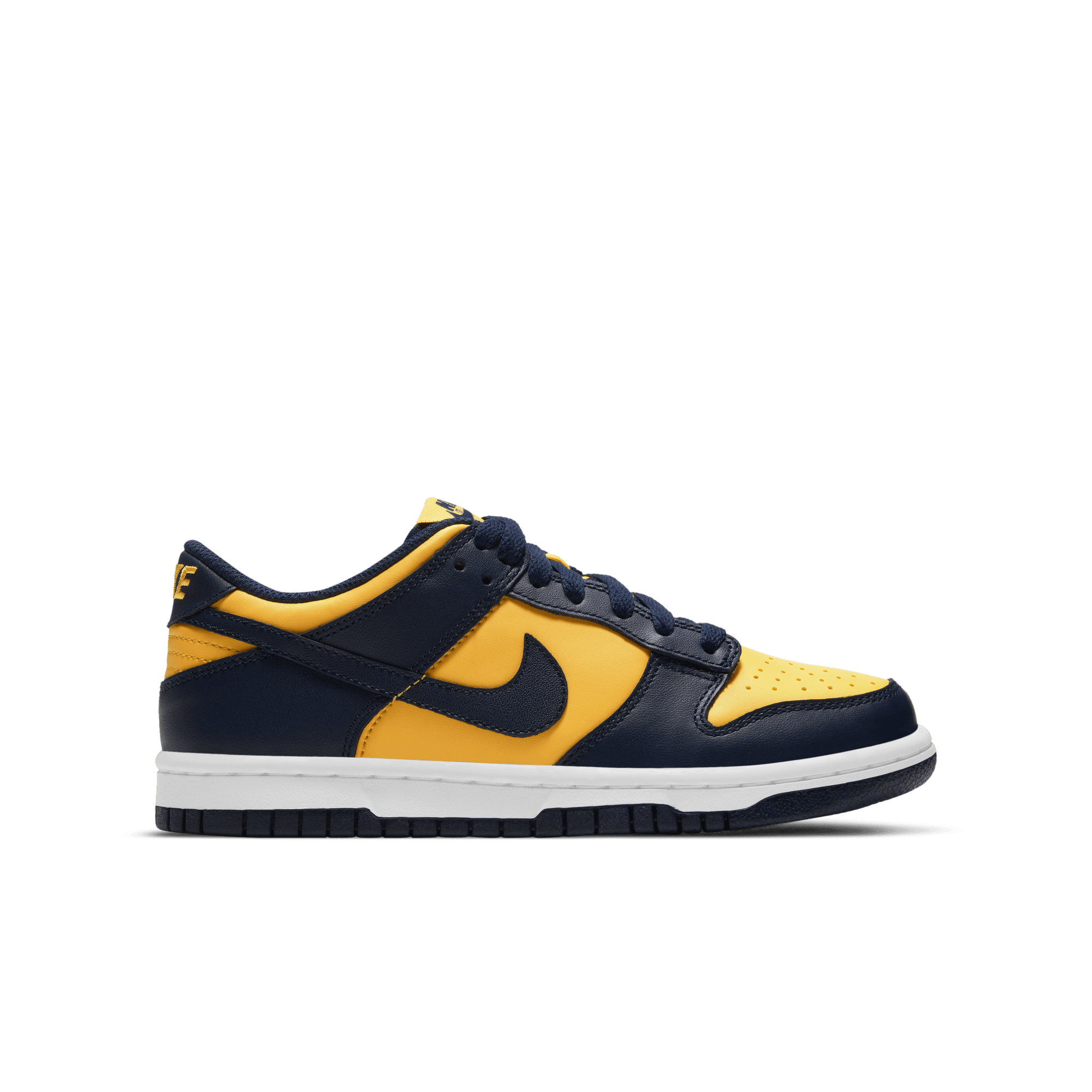 Big Kids' Nike Dunk Low "Michigan"
