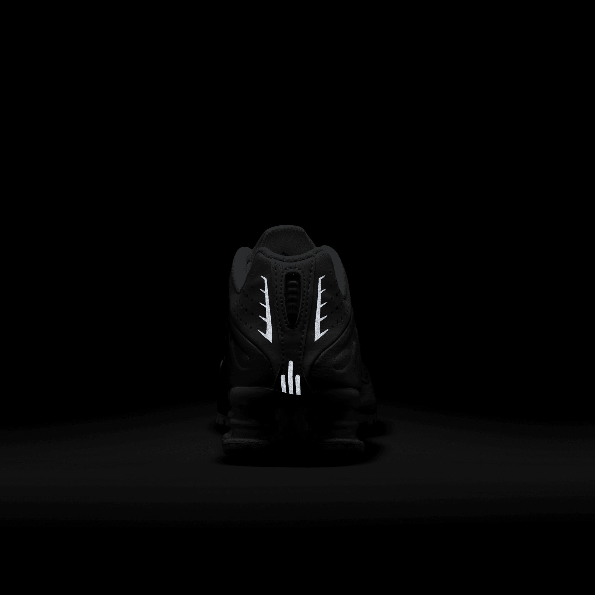 Big Kids' Nike Shox R4 "White Metallic Silver'