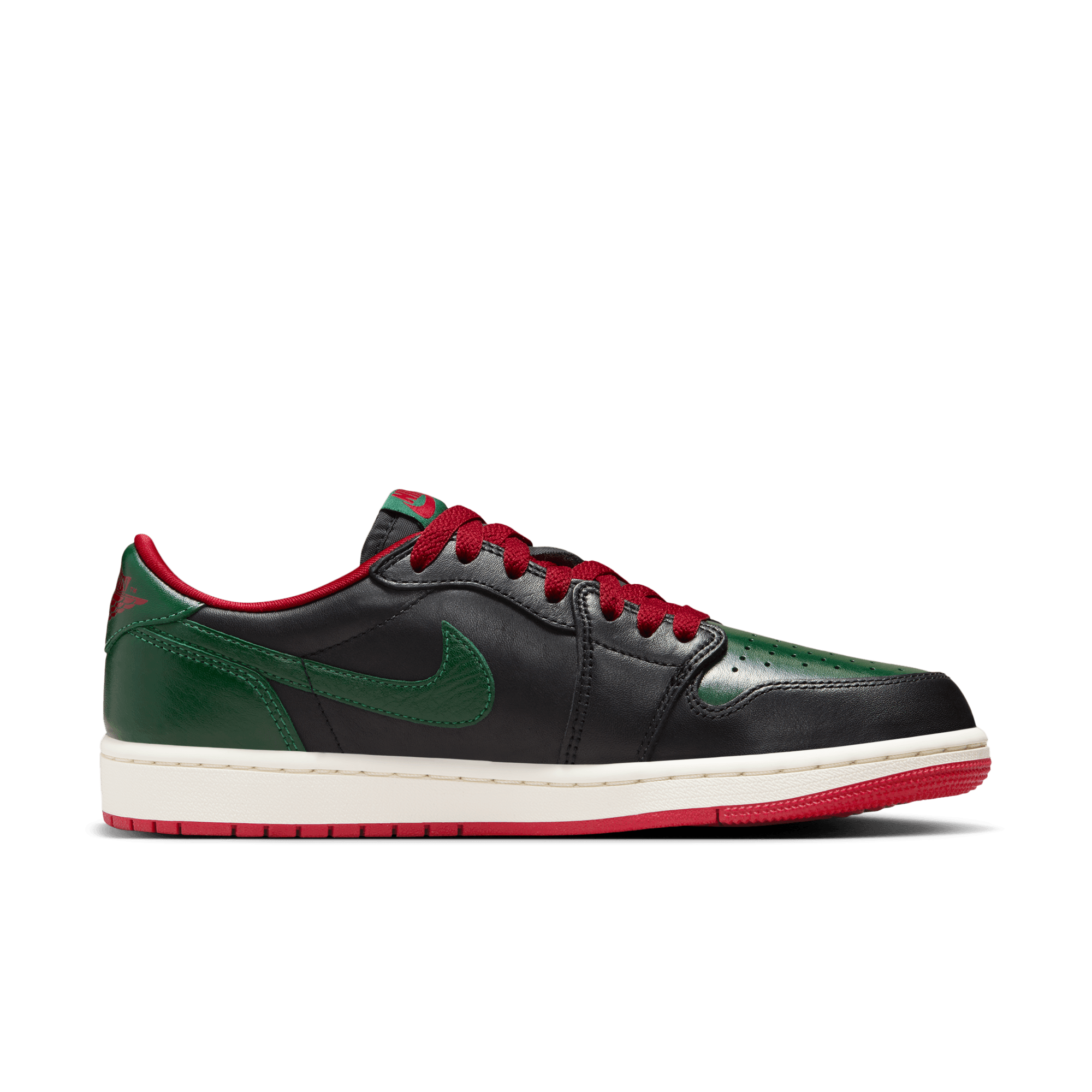 Women's Air Jordan 1 Low OG "Gorge Green/Varsity Red"