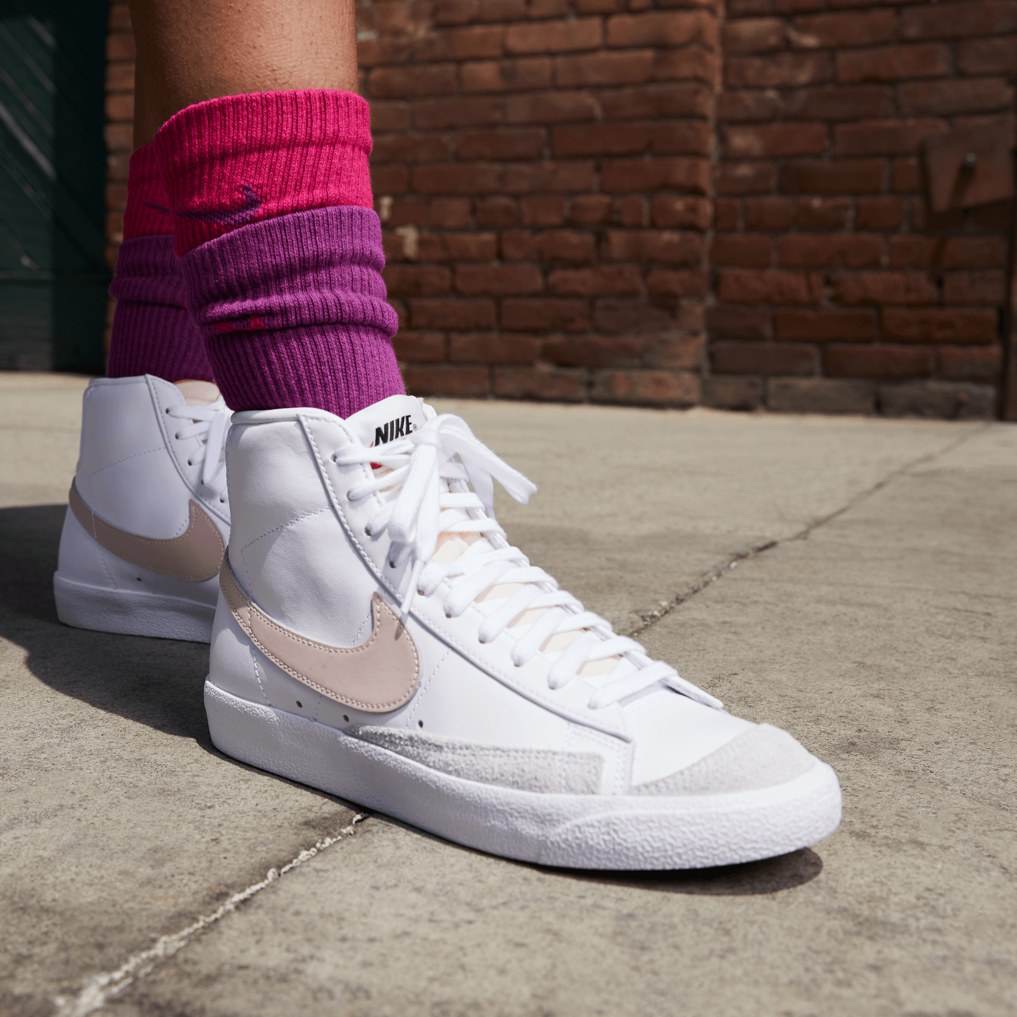 Women's Nike Blazer Mid '77 "Vintage Summit White Pink"