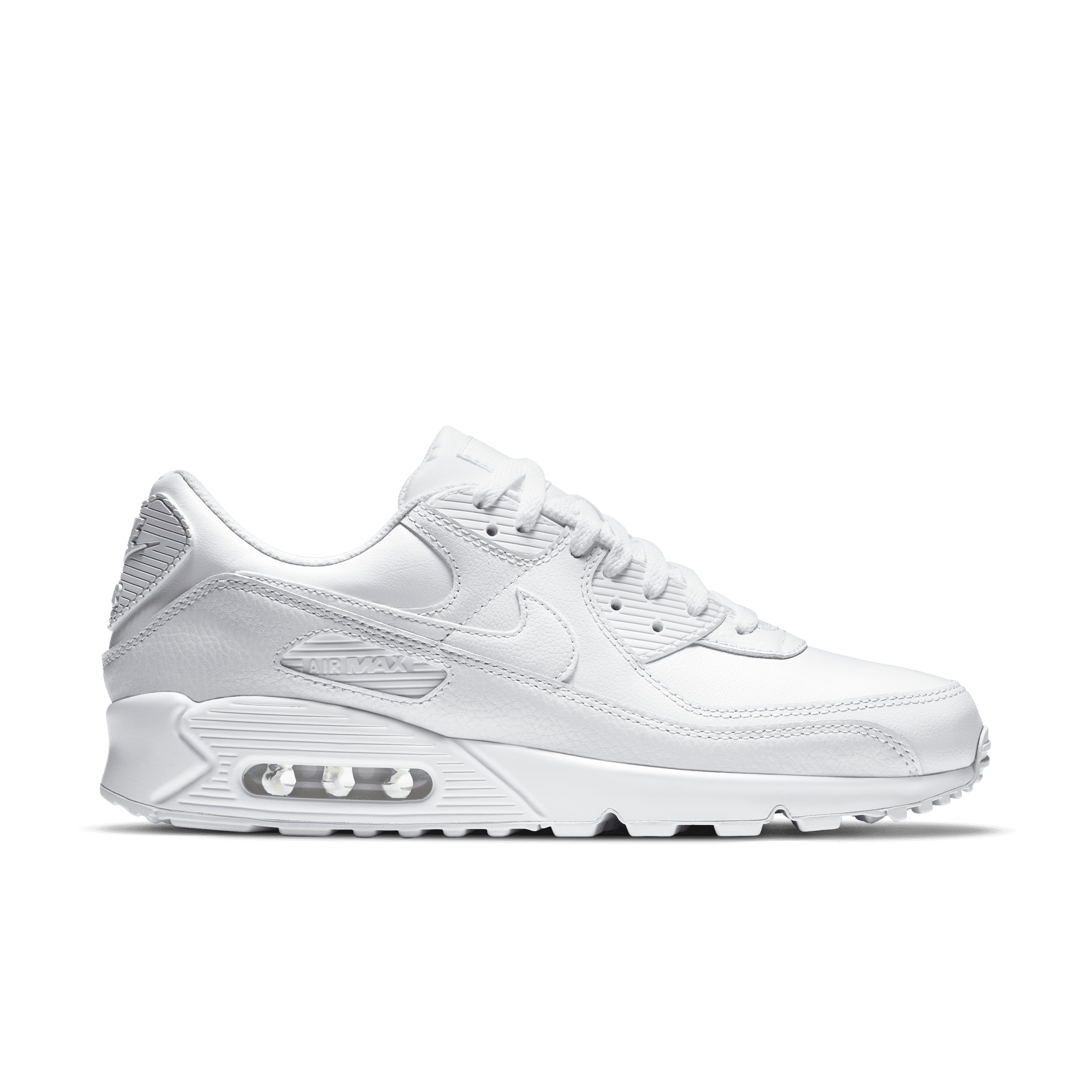 Men's Air Max 90 LTR "Leather Triple White"