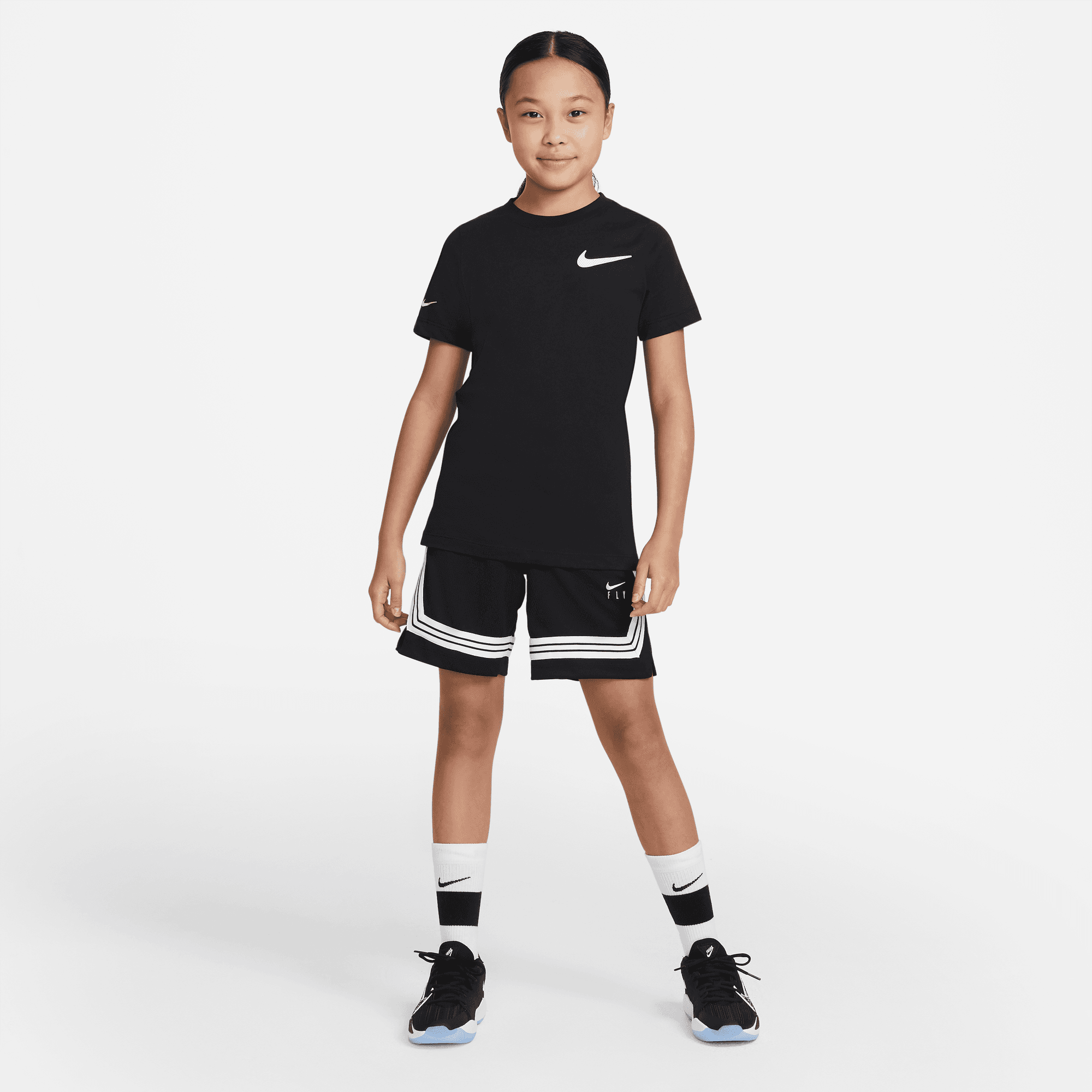 Big Kids' Nike Fly Crossover (Girls') Basketball Shorts