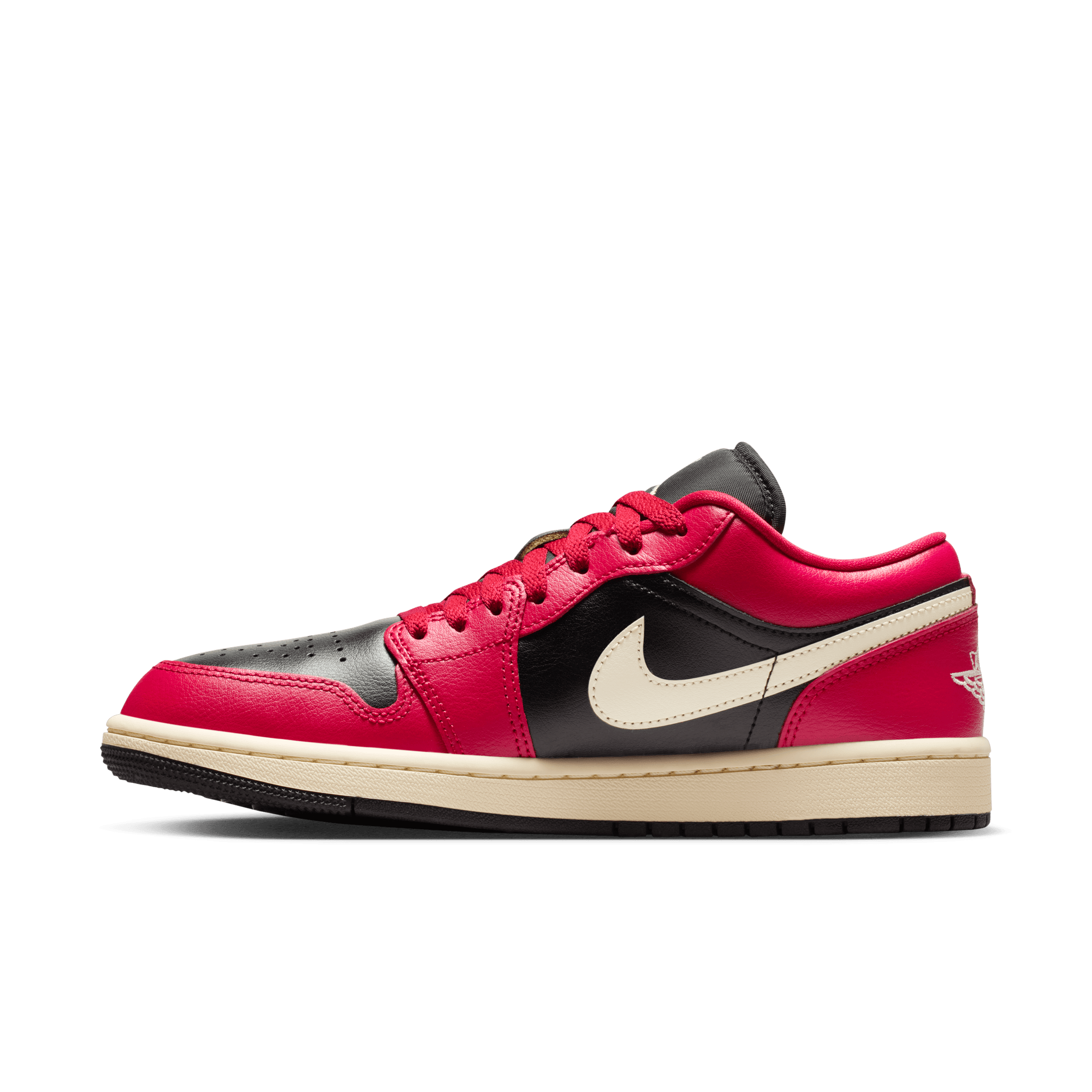 Women's Air Jordan 1 Low "Mystic Hibiscus Black"
