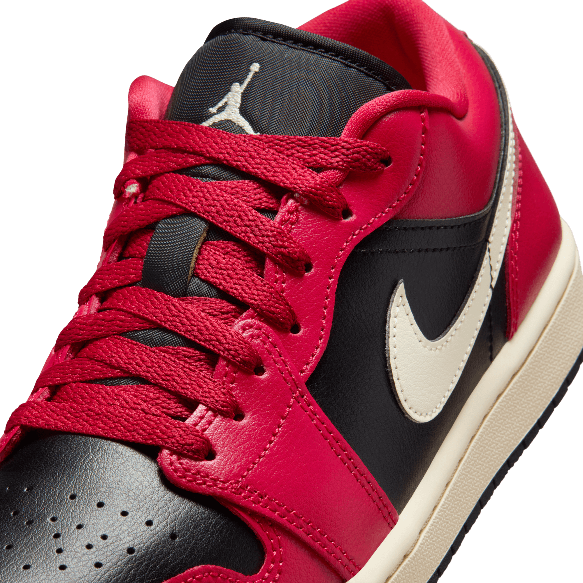 Women's Air Jordan 1 Low "Mystic Hibiscus Black"