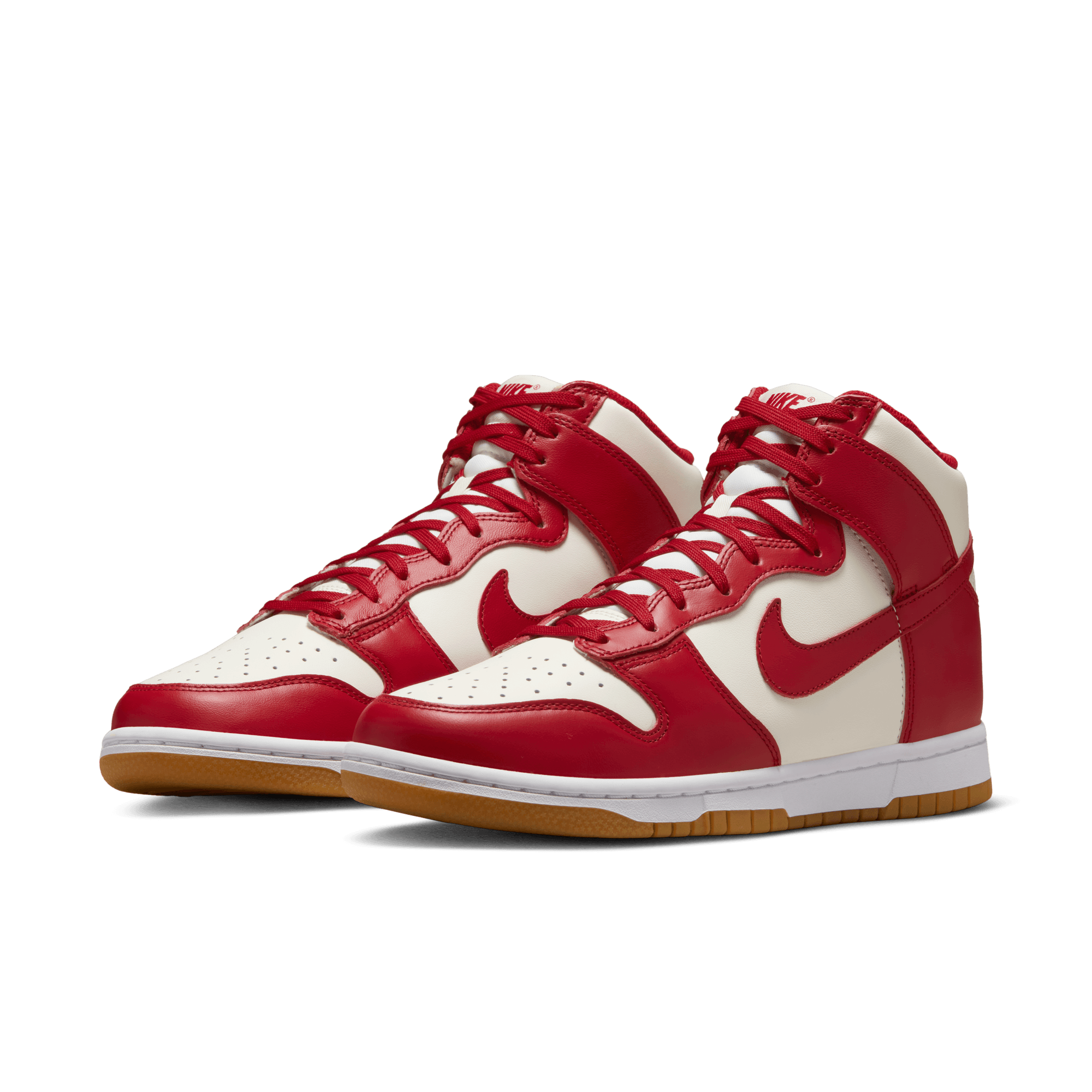 Women's Nike Dunk High "Gym Red"