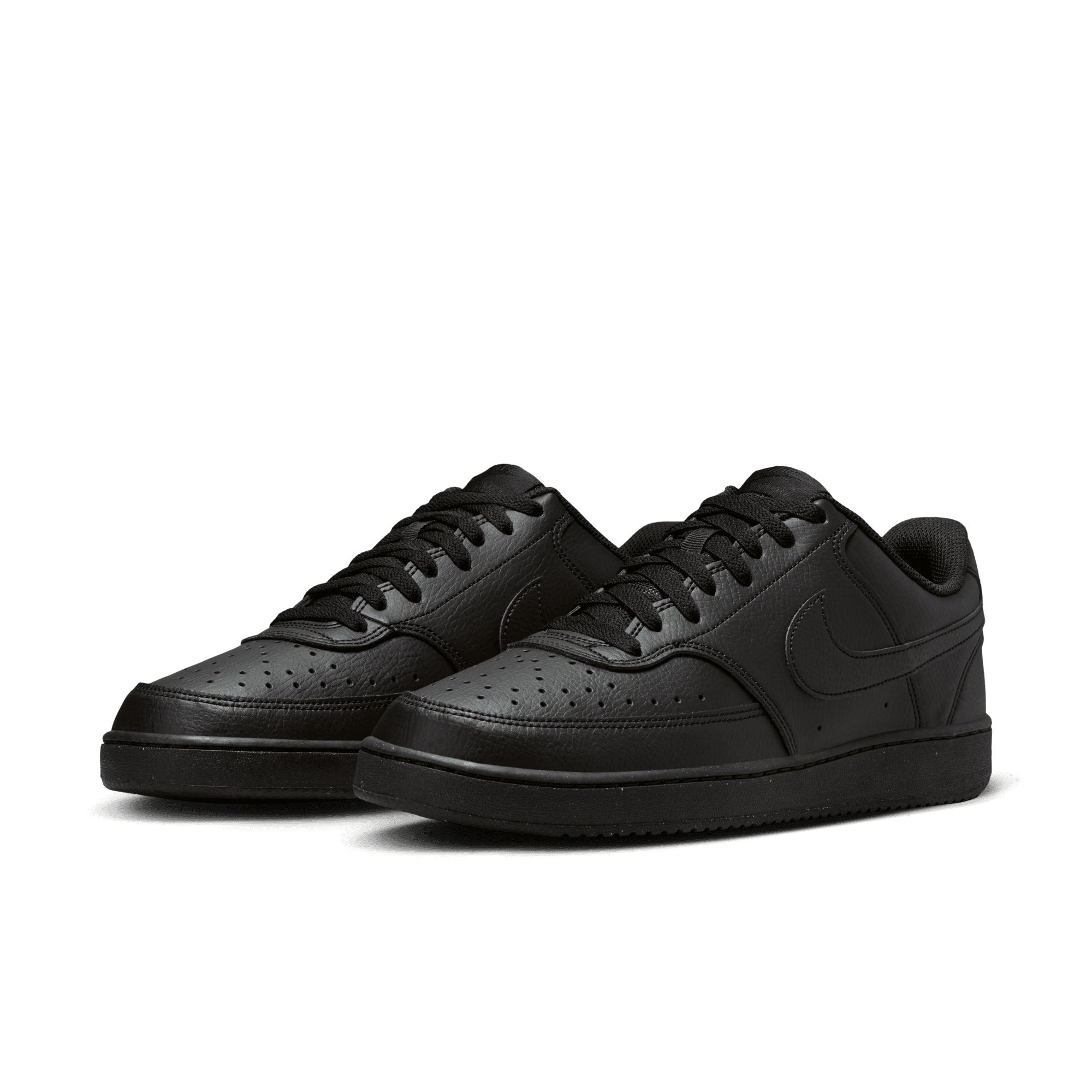 Men's Nike Court Vision Low Next Nature "Triple Black"
