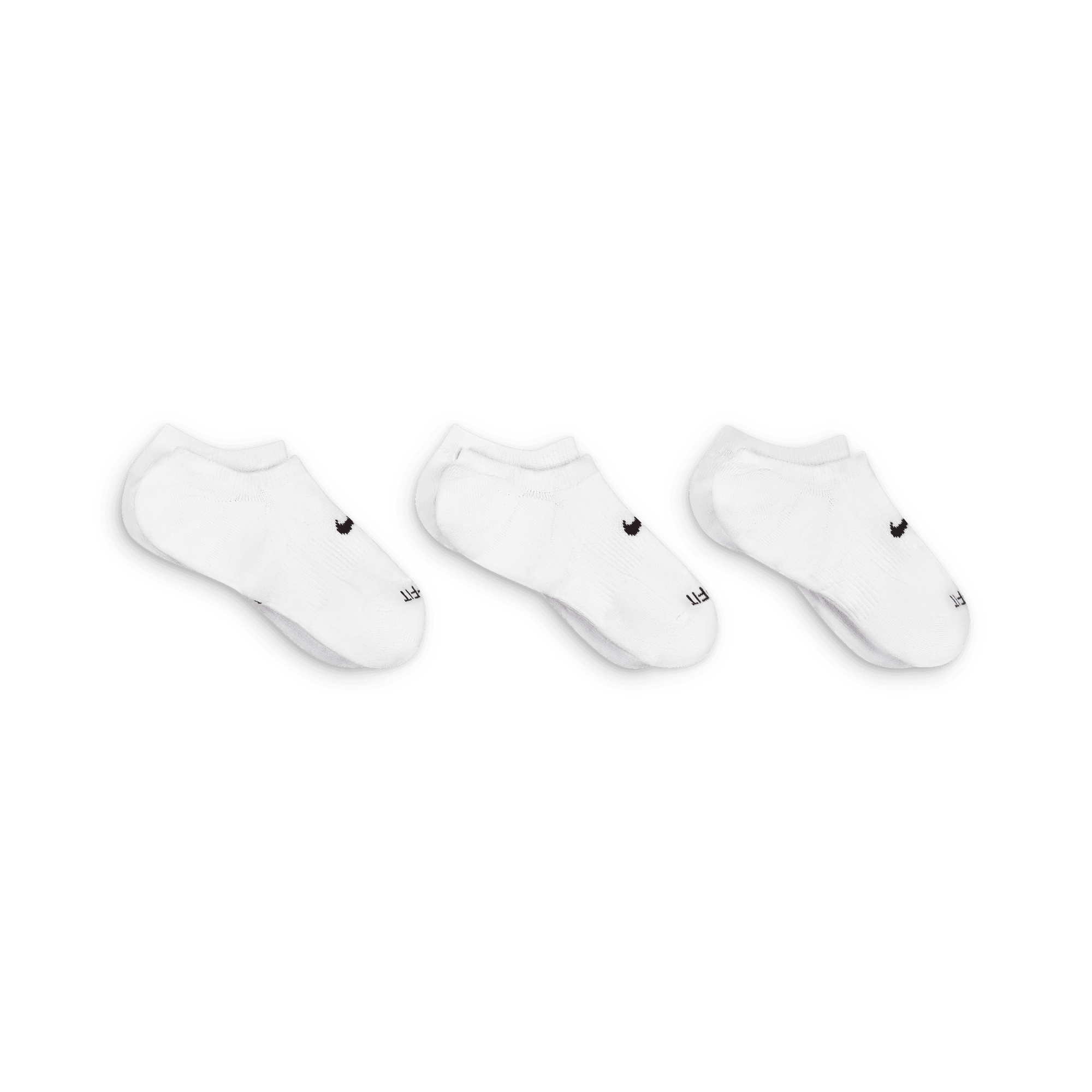 Women's Nike Everyday Plus Cushioned Training Footie Socks (3 Pairs)