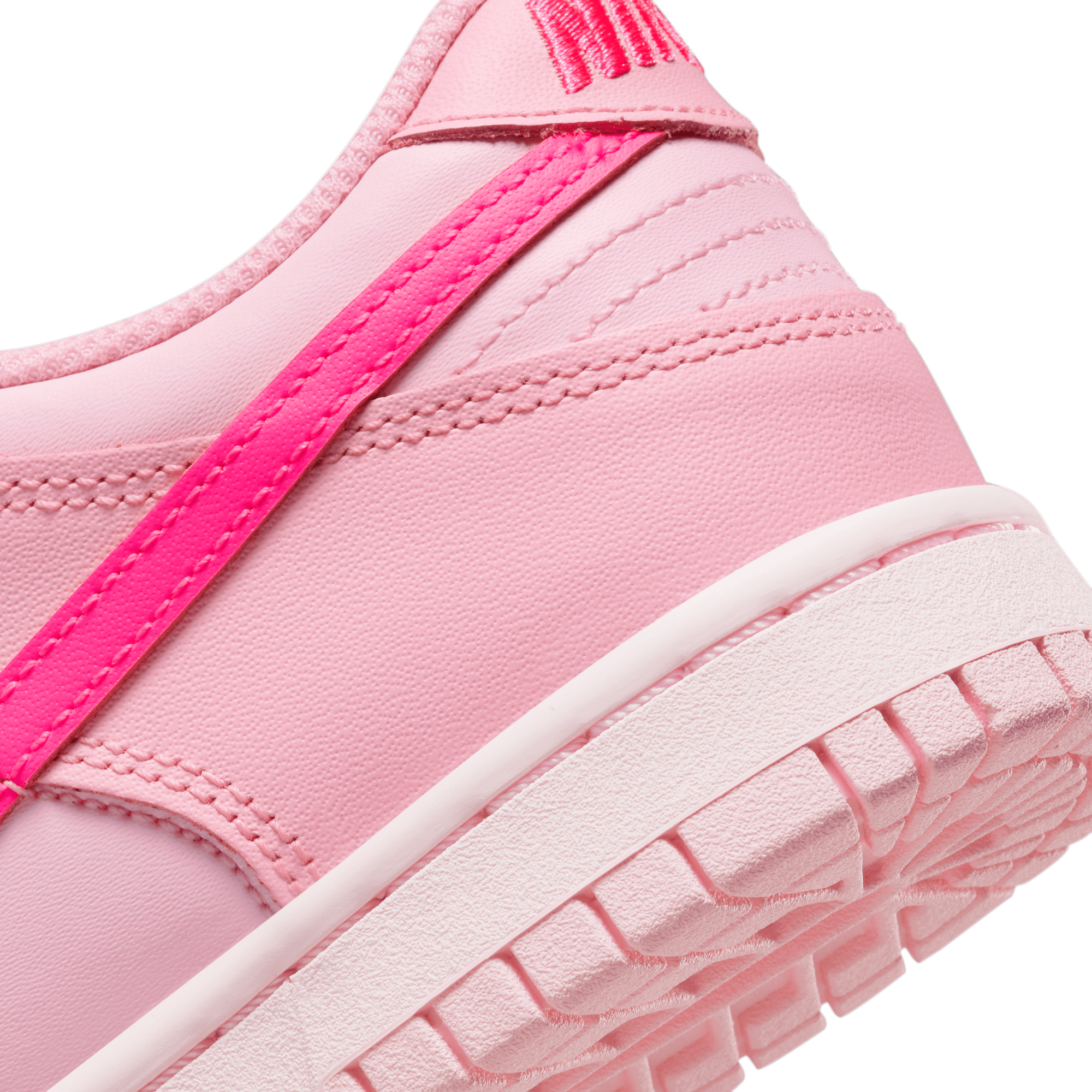 Big Kids' Nike Dunk Low "Triple Pink"