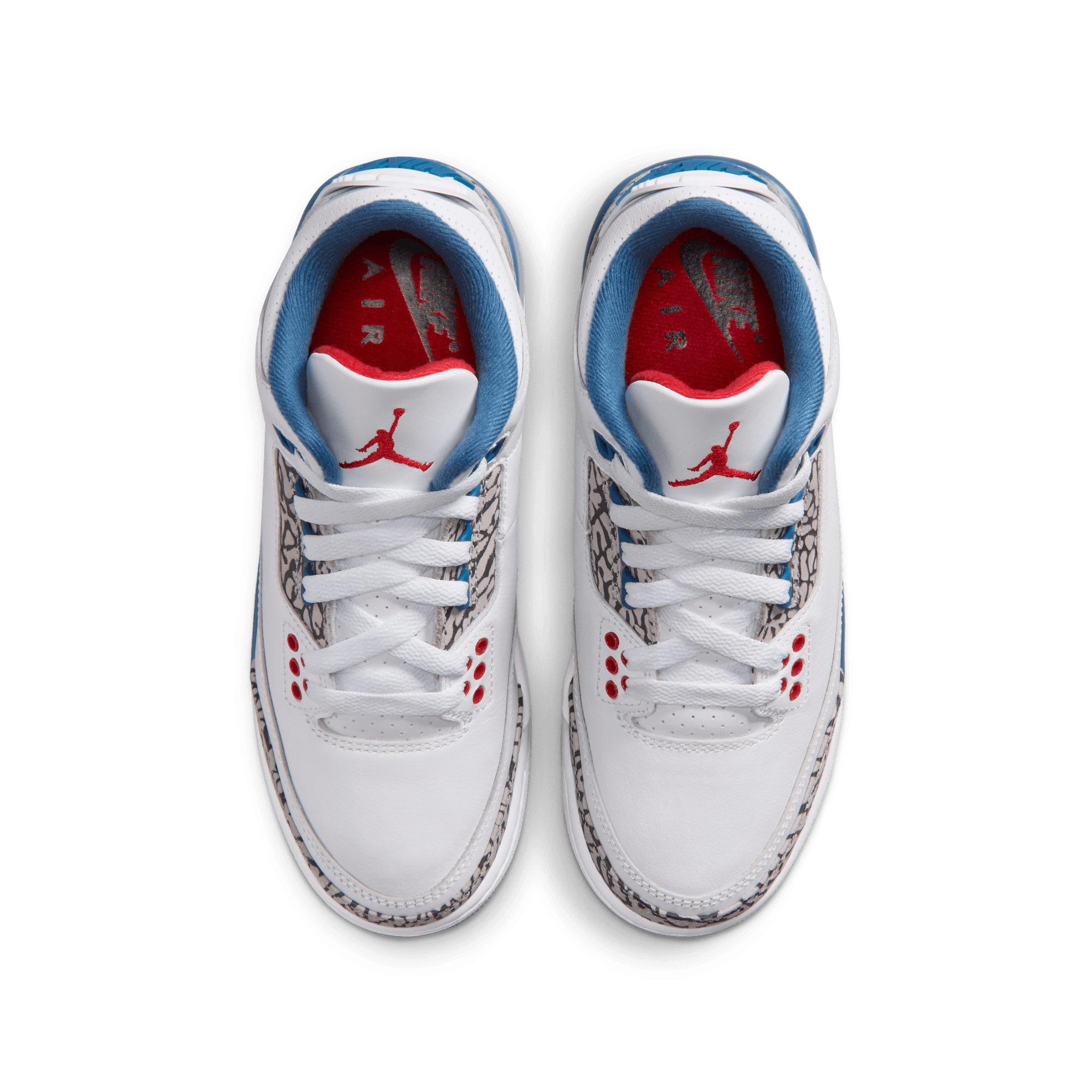 Big Kids' Air Jordan 3 Retro "True Blue"