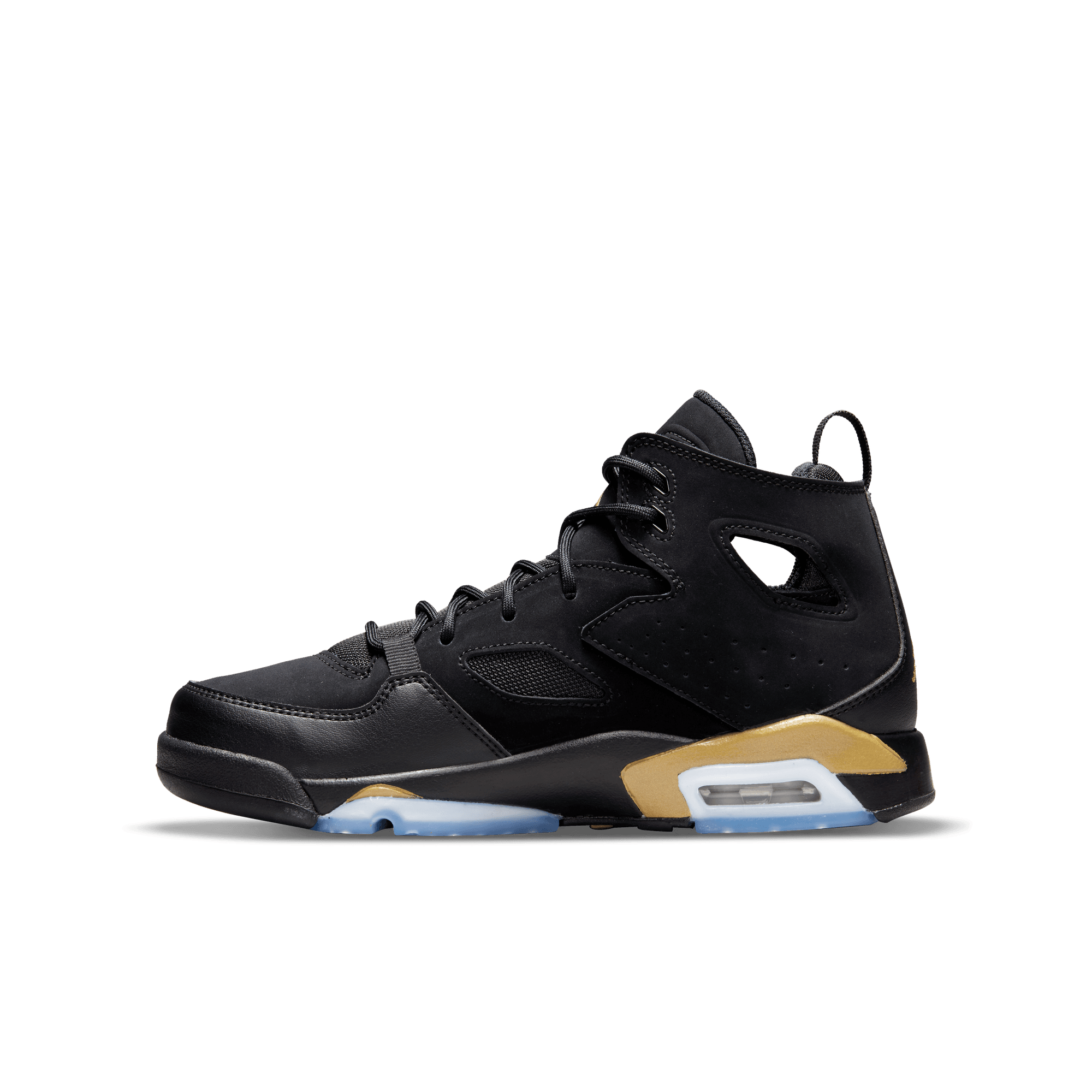 Big Kids' Jordan Flight Club '91 "Black Metallic Gold"