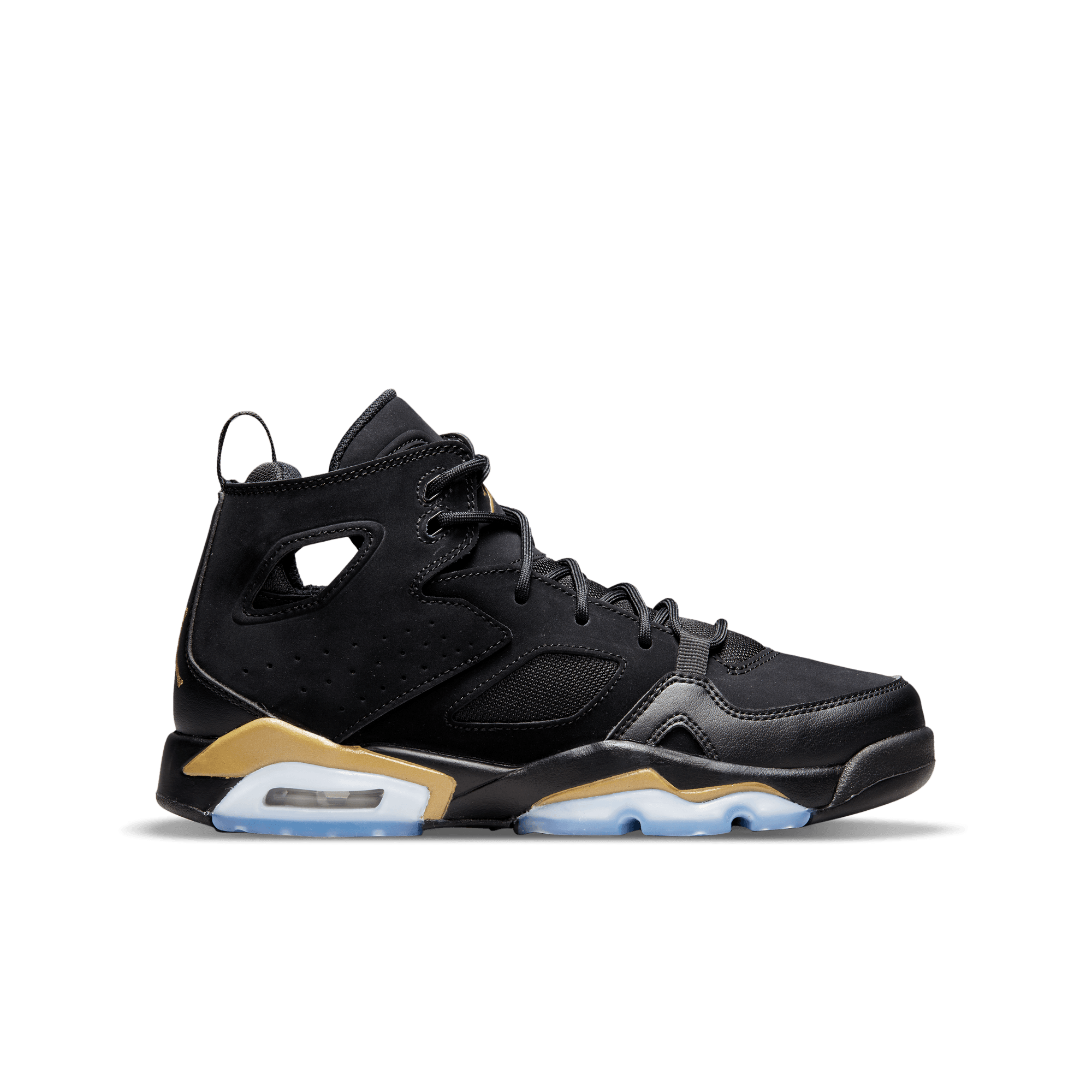 Big Kids' Jordan Flight Club '91 "Black Metallic Gold"