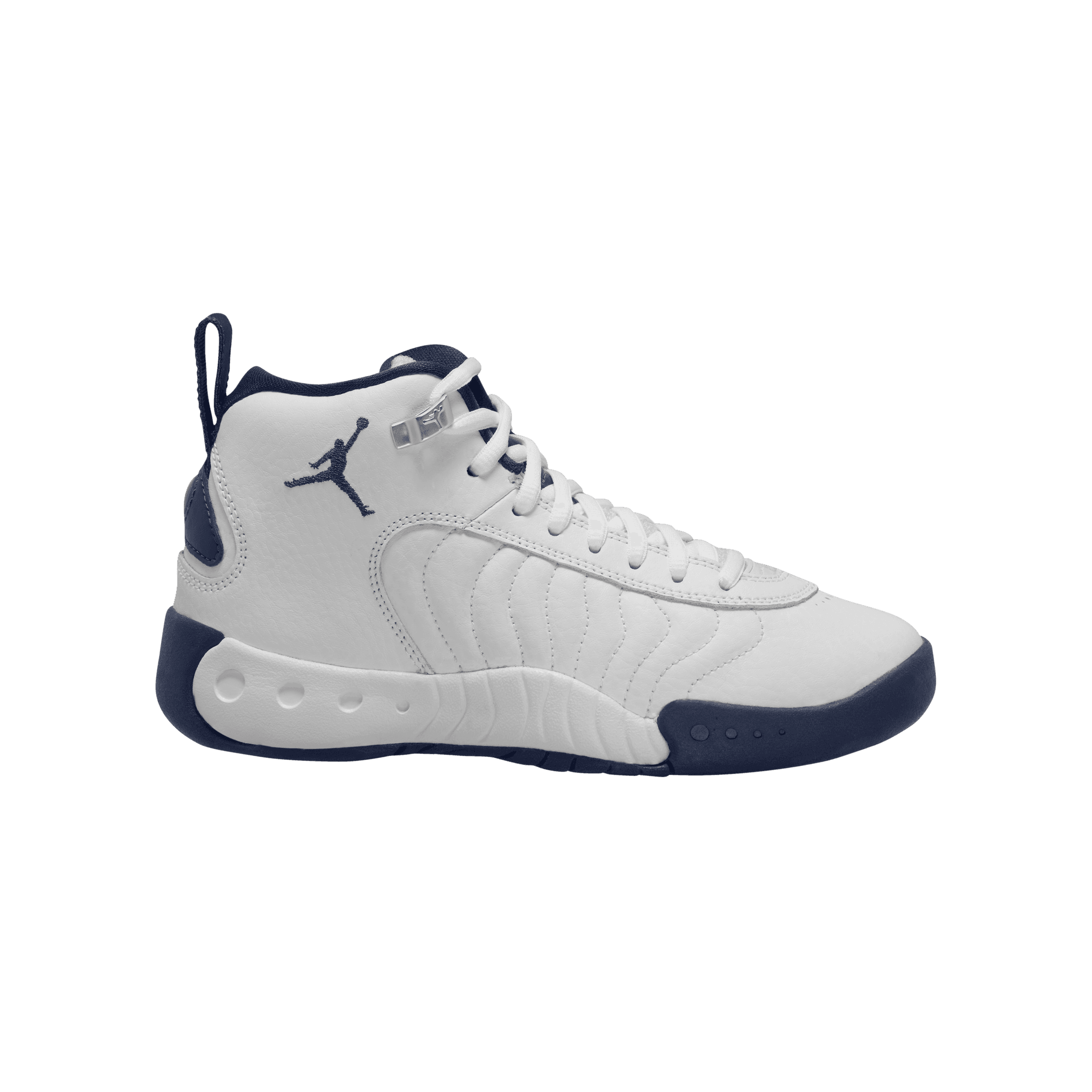 Big Kids' Jordan Jumpman Pro "White Midnight Navy"