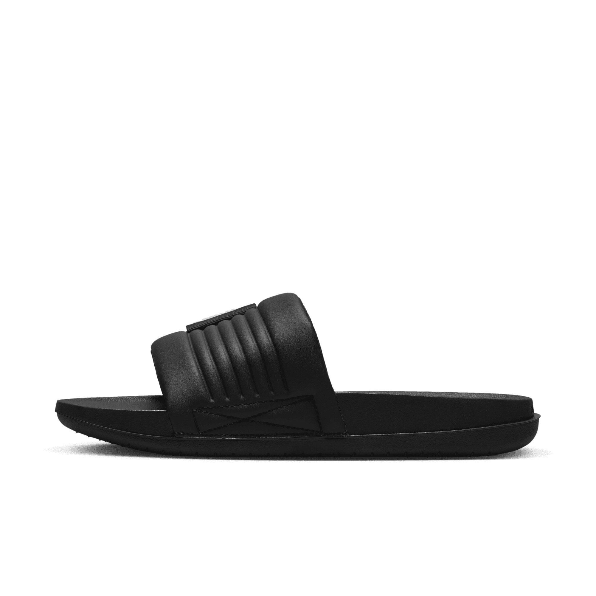 Women's Nike Offcourt Adjust Slides "Black White"