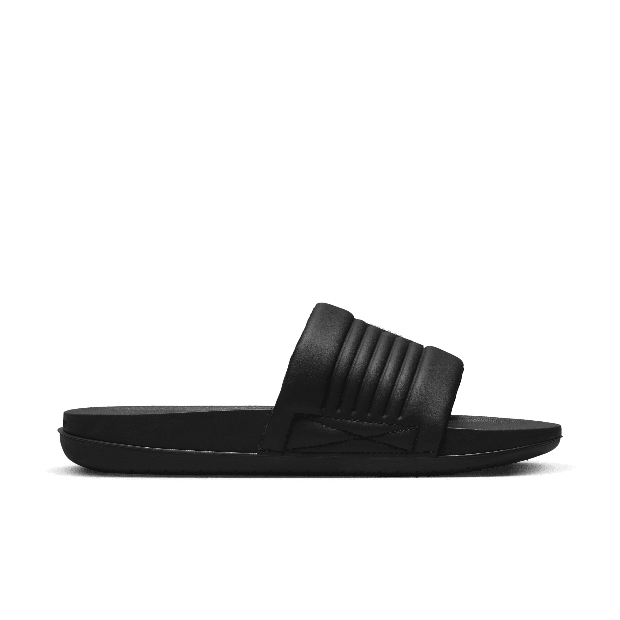 Women's Nike Offcourt Adjust Slides "Black White"