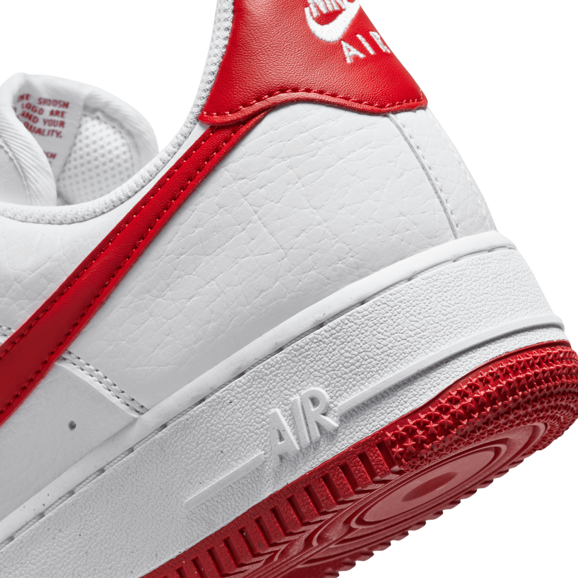 Women's Nike Air Force 1 '07 Next Nature "White Gym Red"