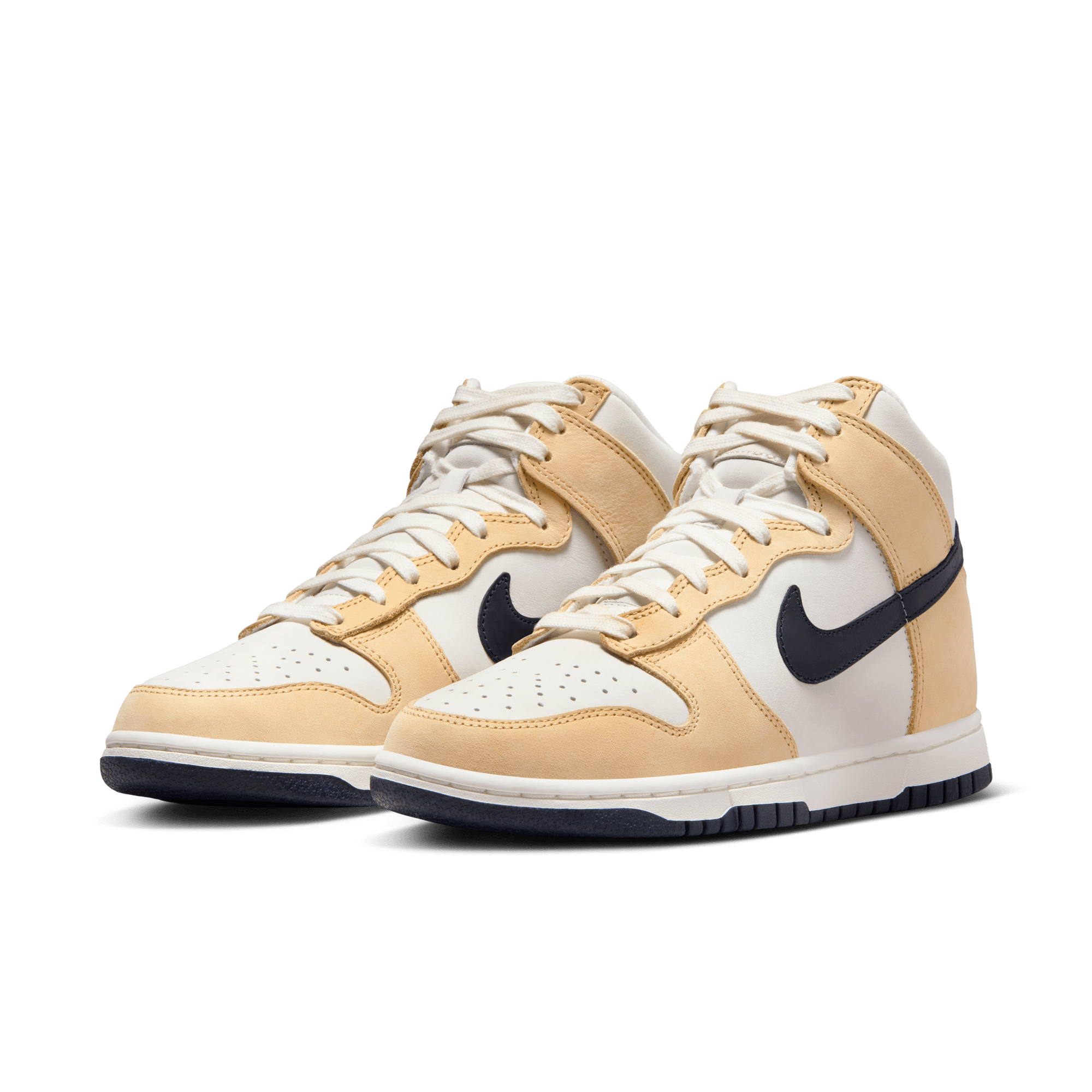 Women's Nike Dunk High Premium "Sesame"