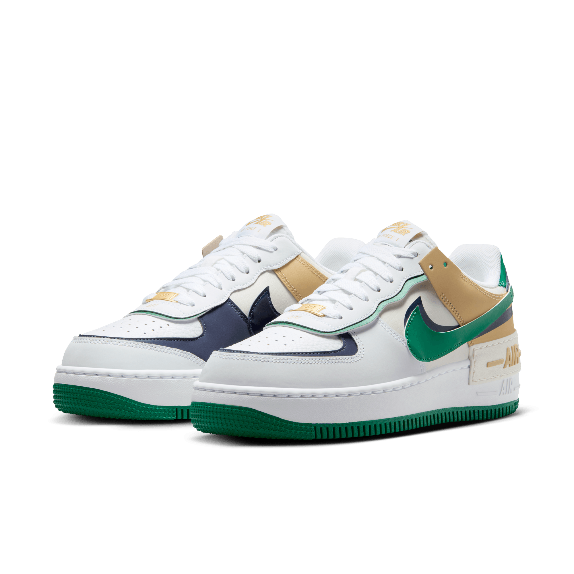 Women's Nike Air Force 1 Shadow "White Malachite Sesame"