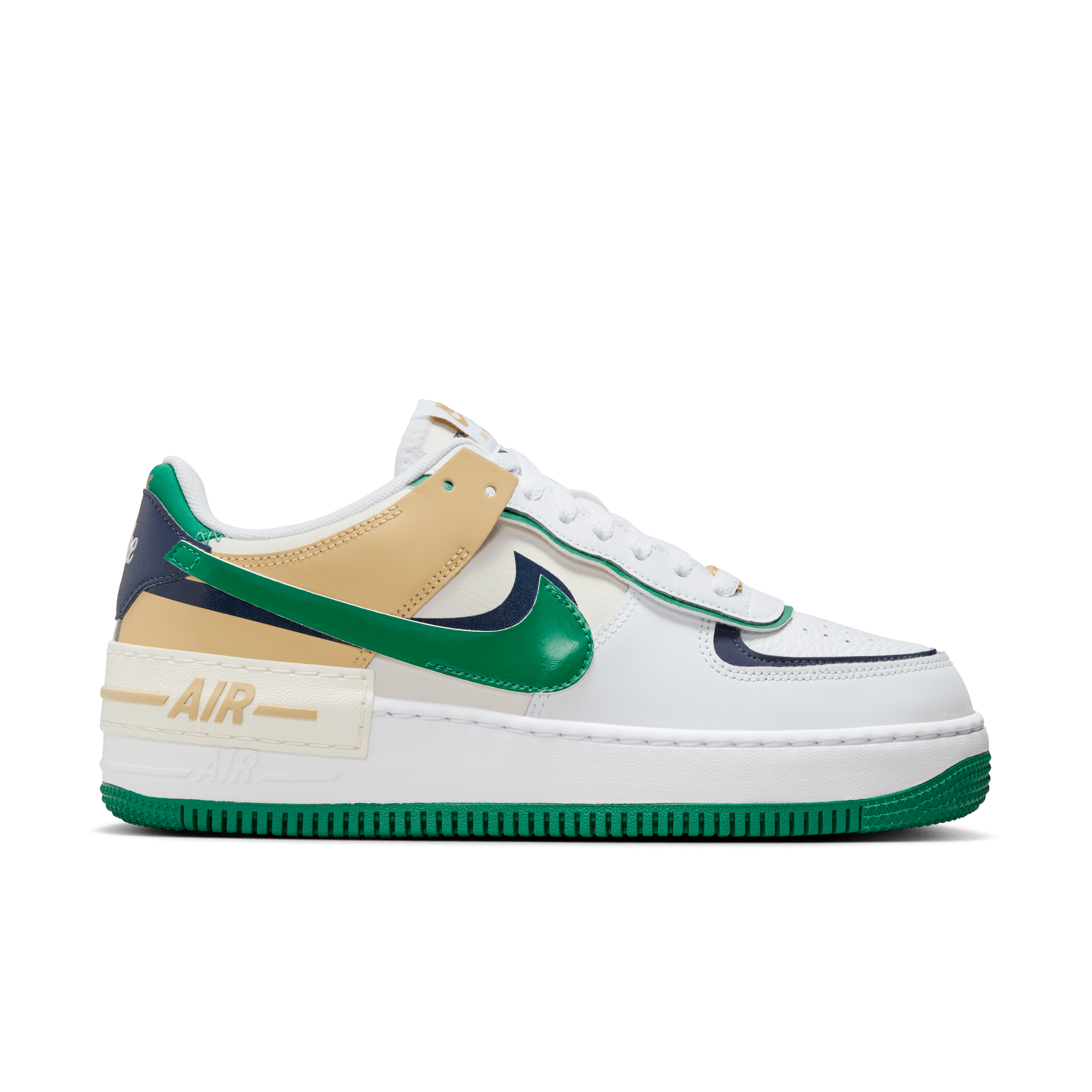 Women's Nike Air Force 1 Shadow "White Malachite Sesame"