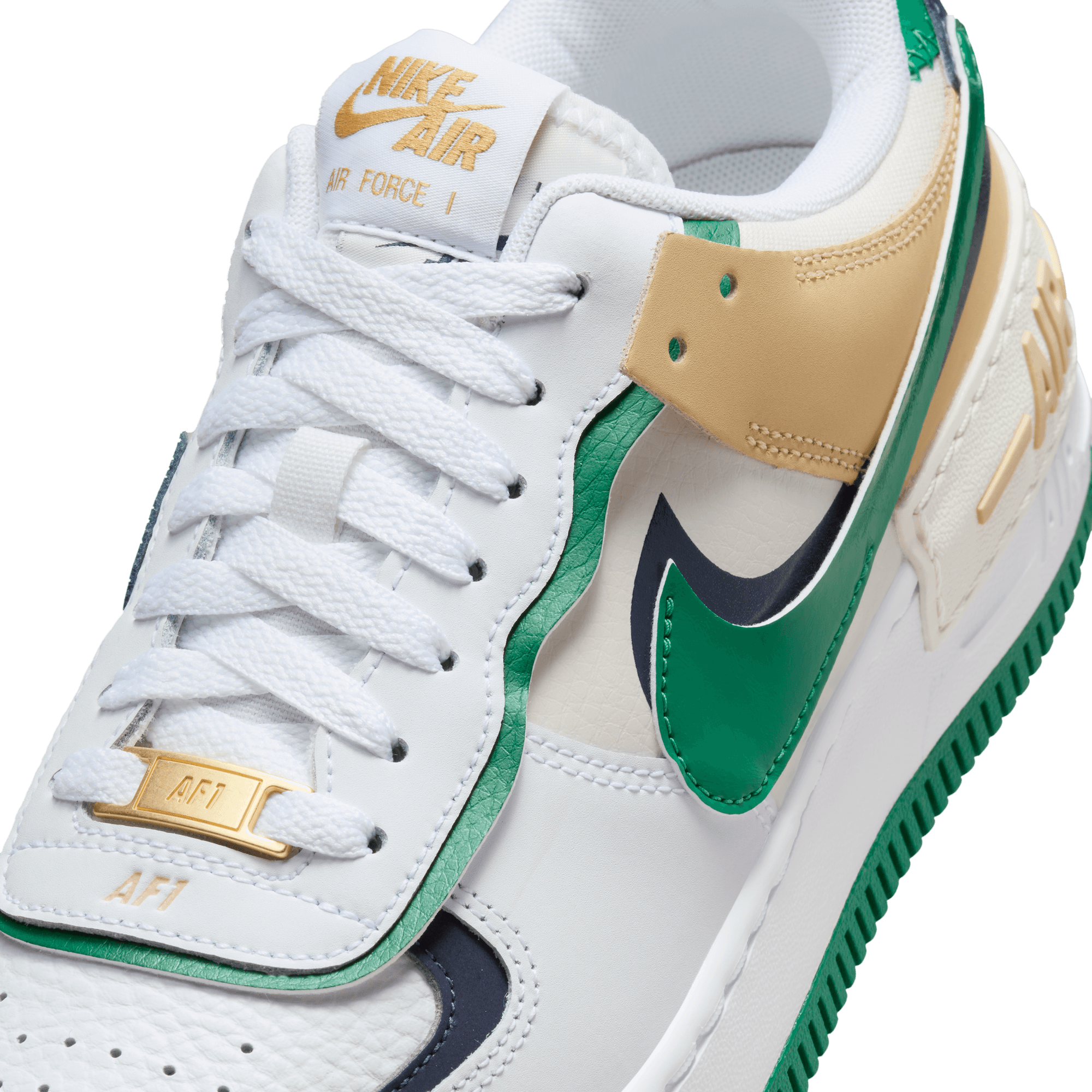 Women's Nike Air Force 1 Shadow "White Malachite Sesame"
