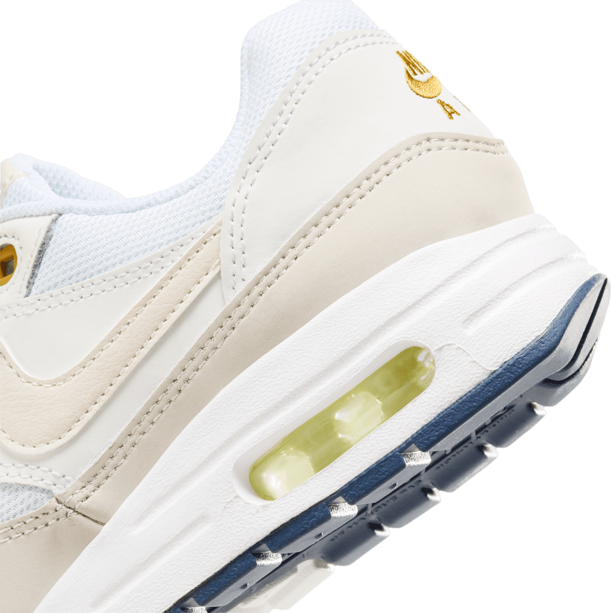 Big Kids' Air Max 1 "White Bronzine"