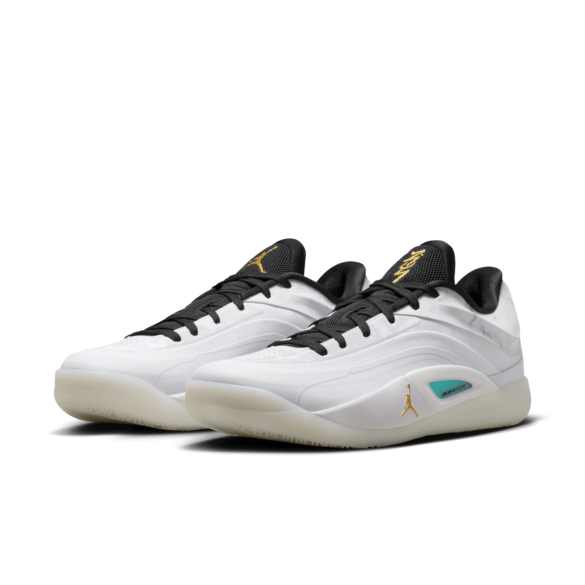 Men's Zion Williamson 4 Basketball Shoe "White Metallic Gold"