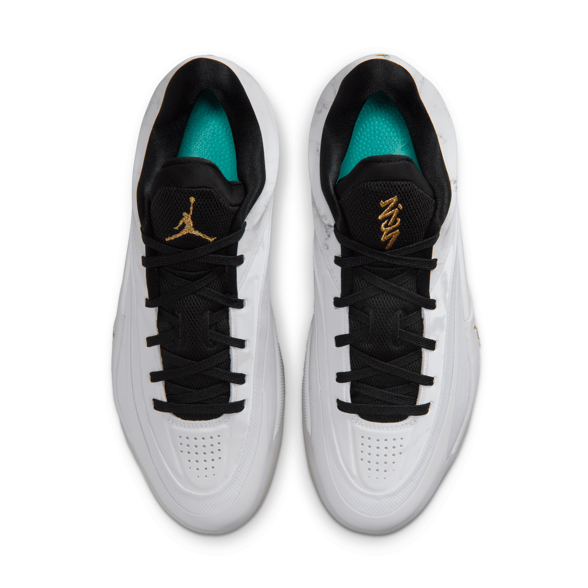 Men's Zion Williamson 4 Basketball Shoe "White Metallic Gold"