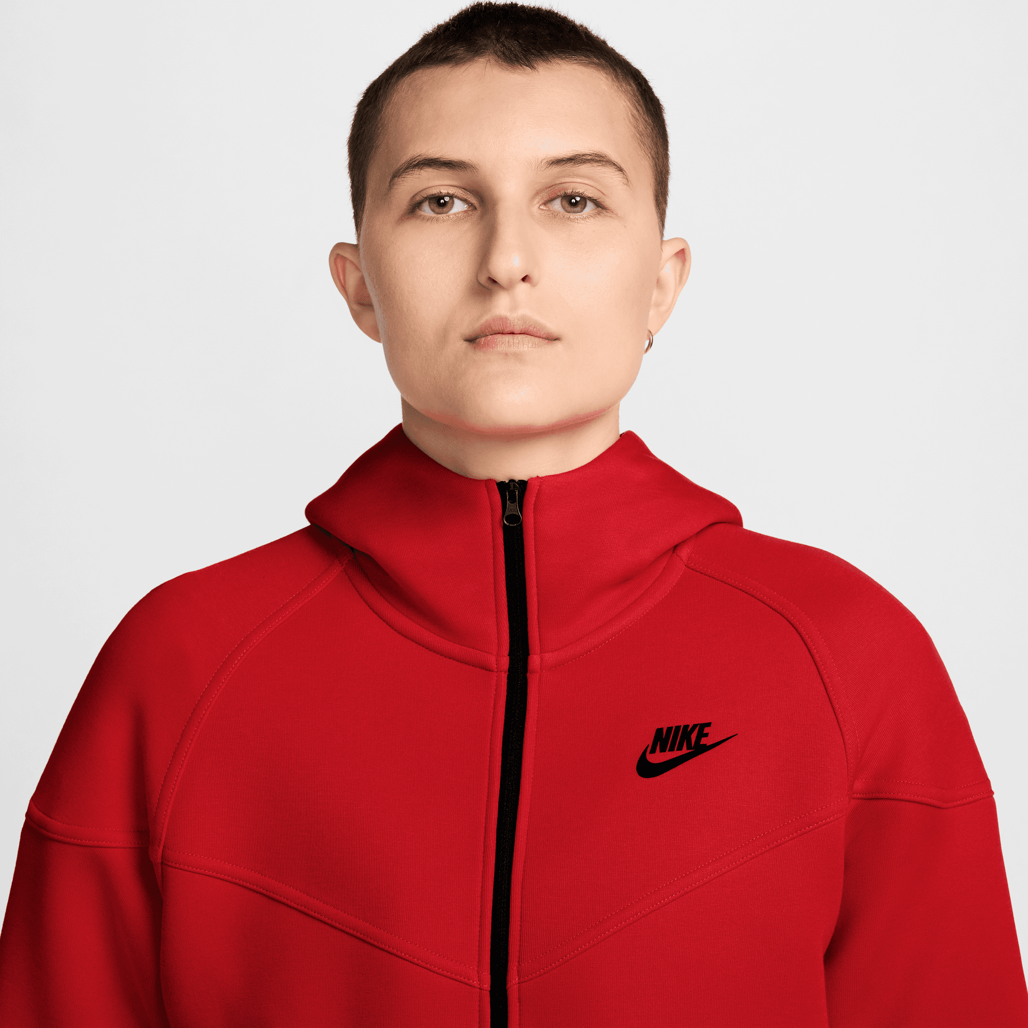 Women's Nike Sportswear Tech Fleece Windrunner "University Red"
