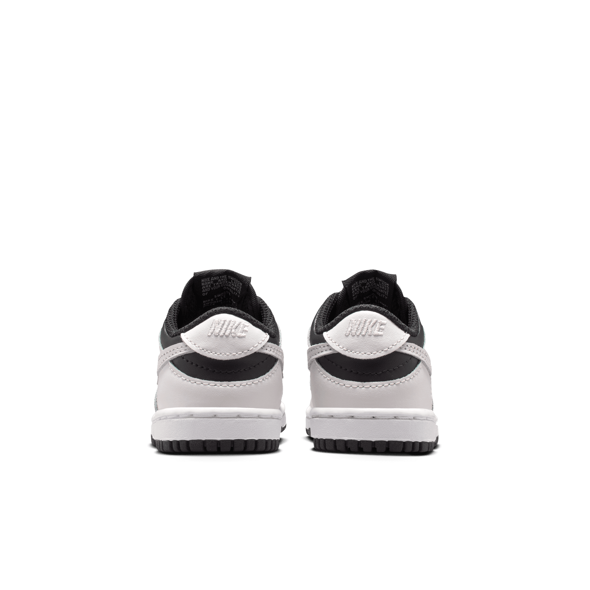 Baby/Toddler Nike Dunk Low "Black Platinum Tint White"