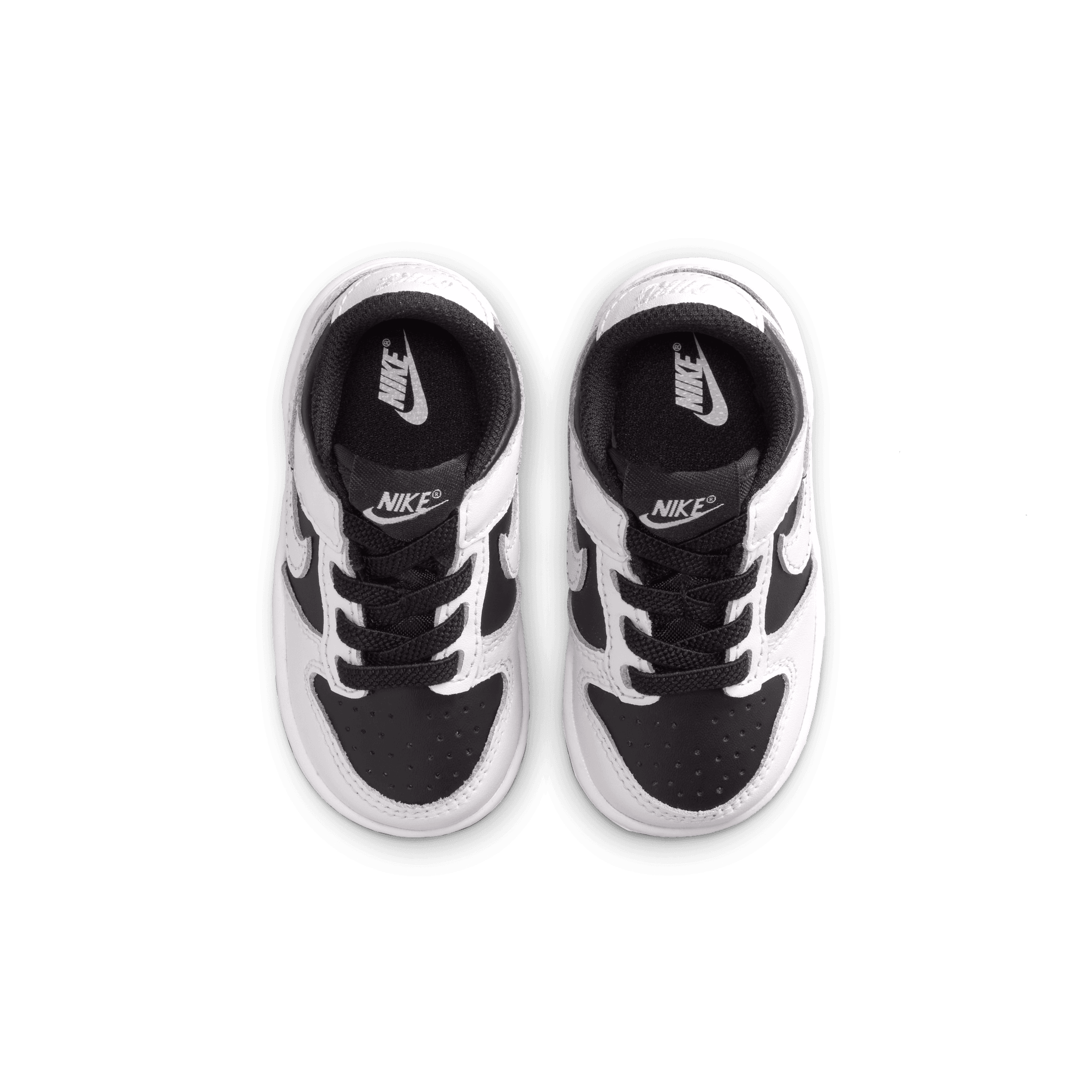 Baby/Toddler Nike Dunk Low "Black Platinum Tint White"