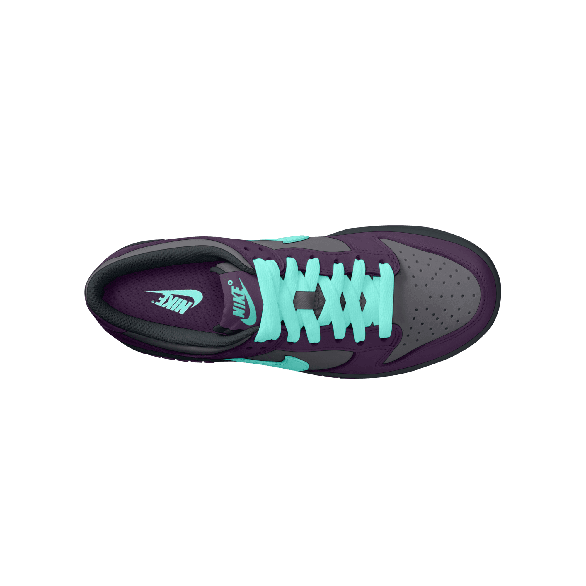 Big Kids' Nike Dunk Low "Wizard"