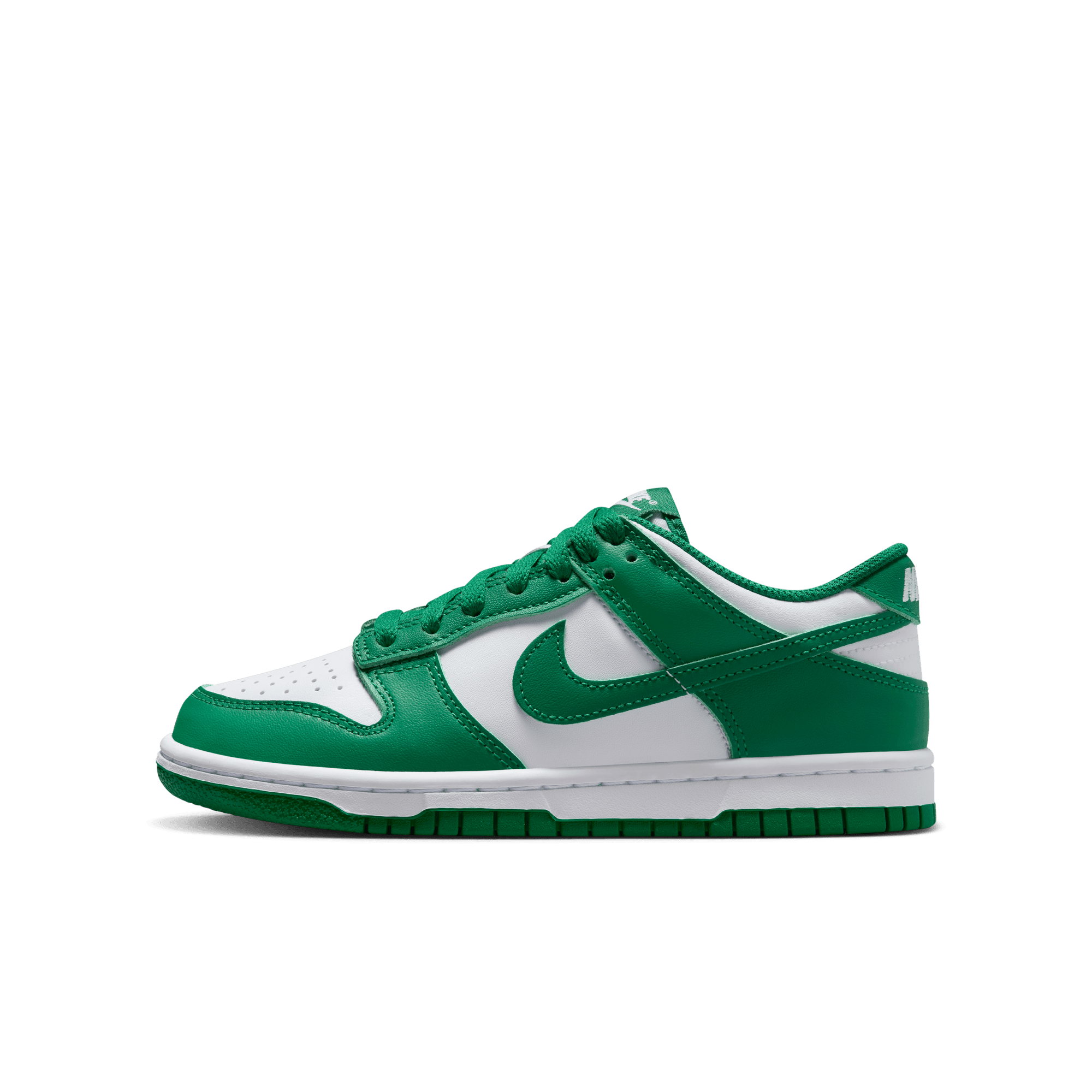 Big Kids' Nike Dunk Low "White Malachite"