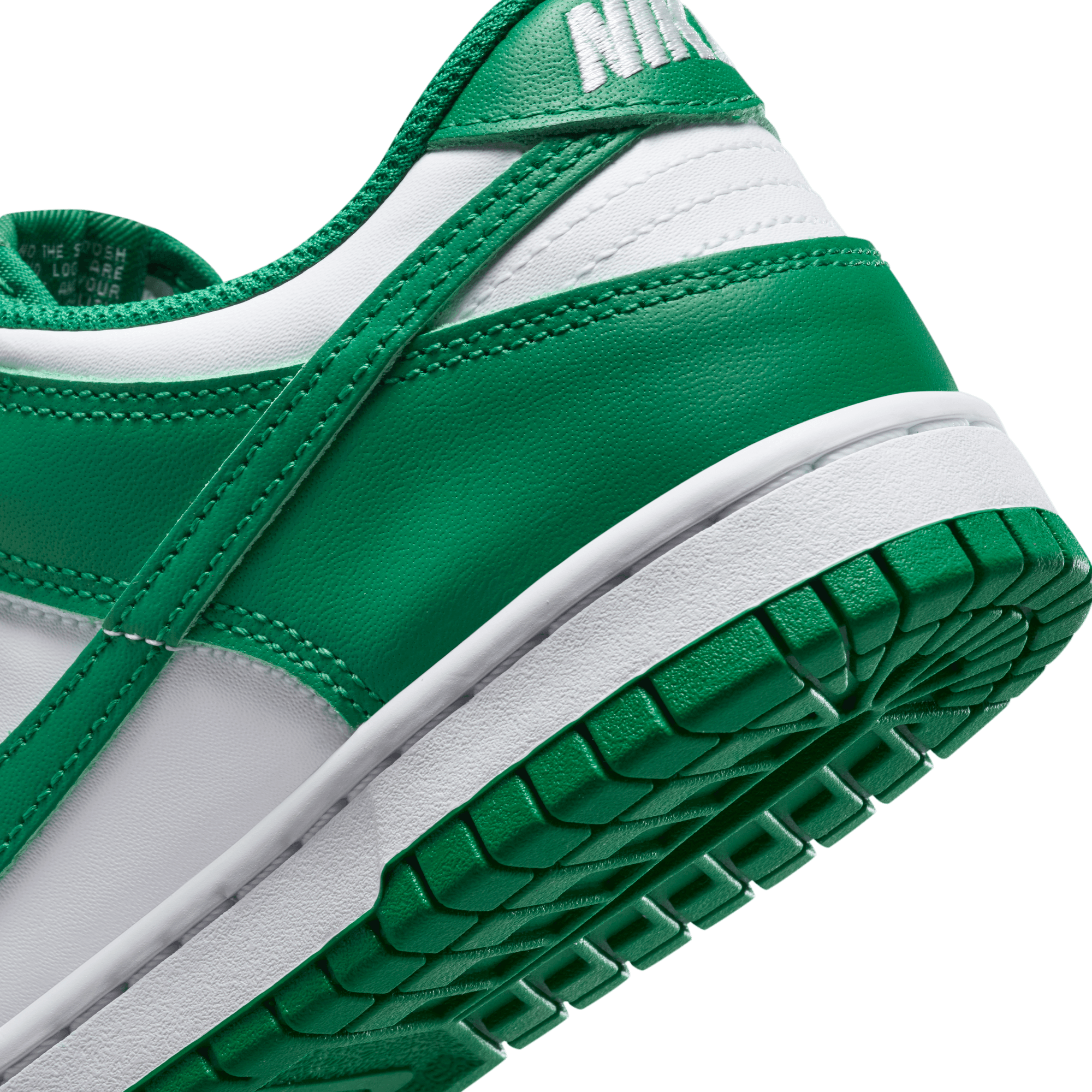 Big Kids' Nike Dunk Low "White Malachite"