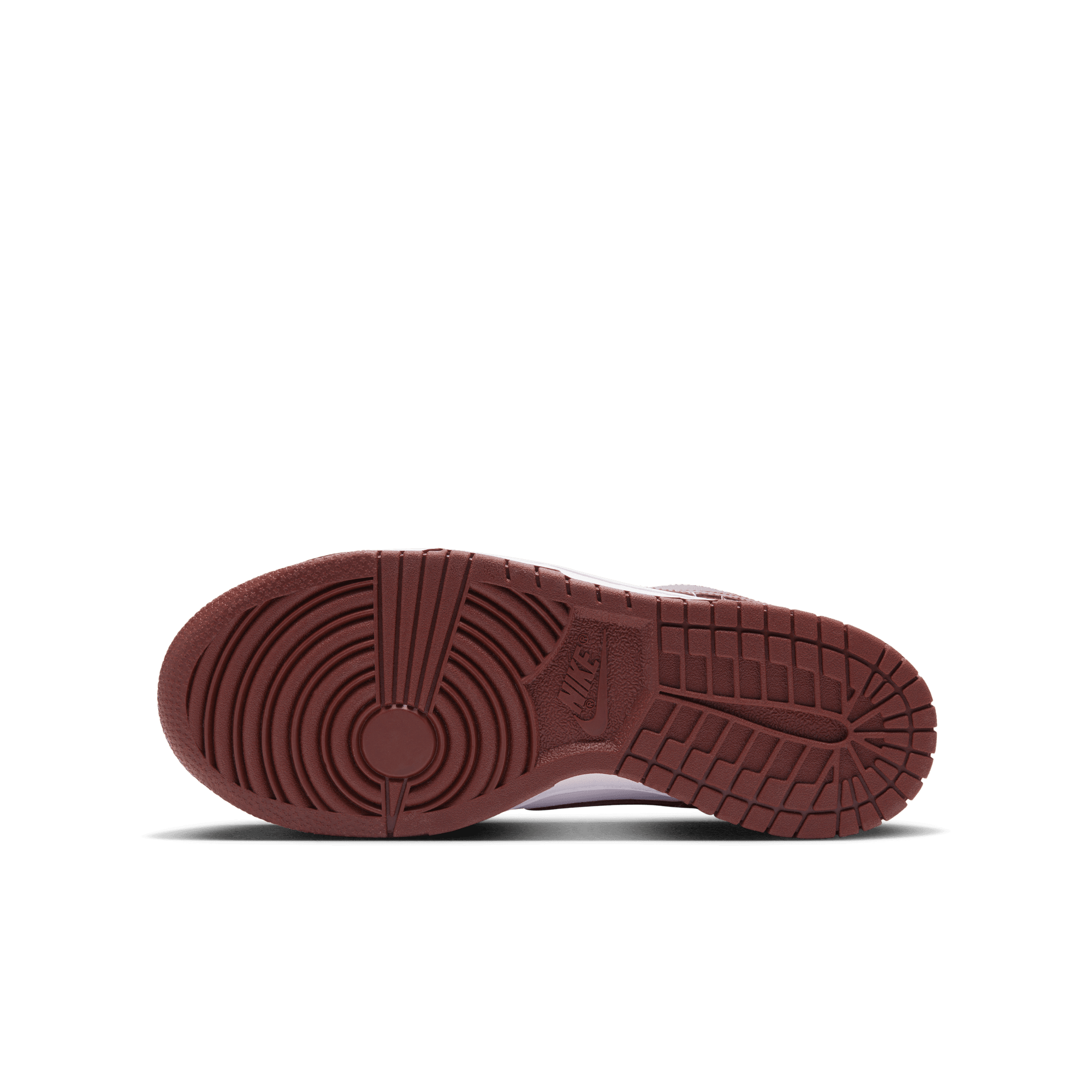 Big Kids' Nike Dunk Low "Redwood-Gym Red White"