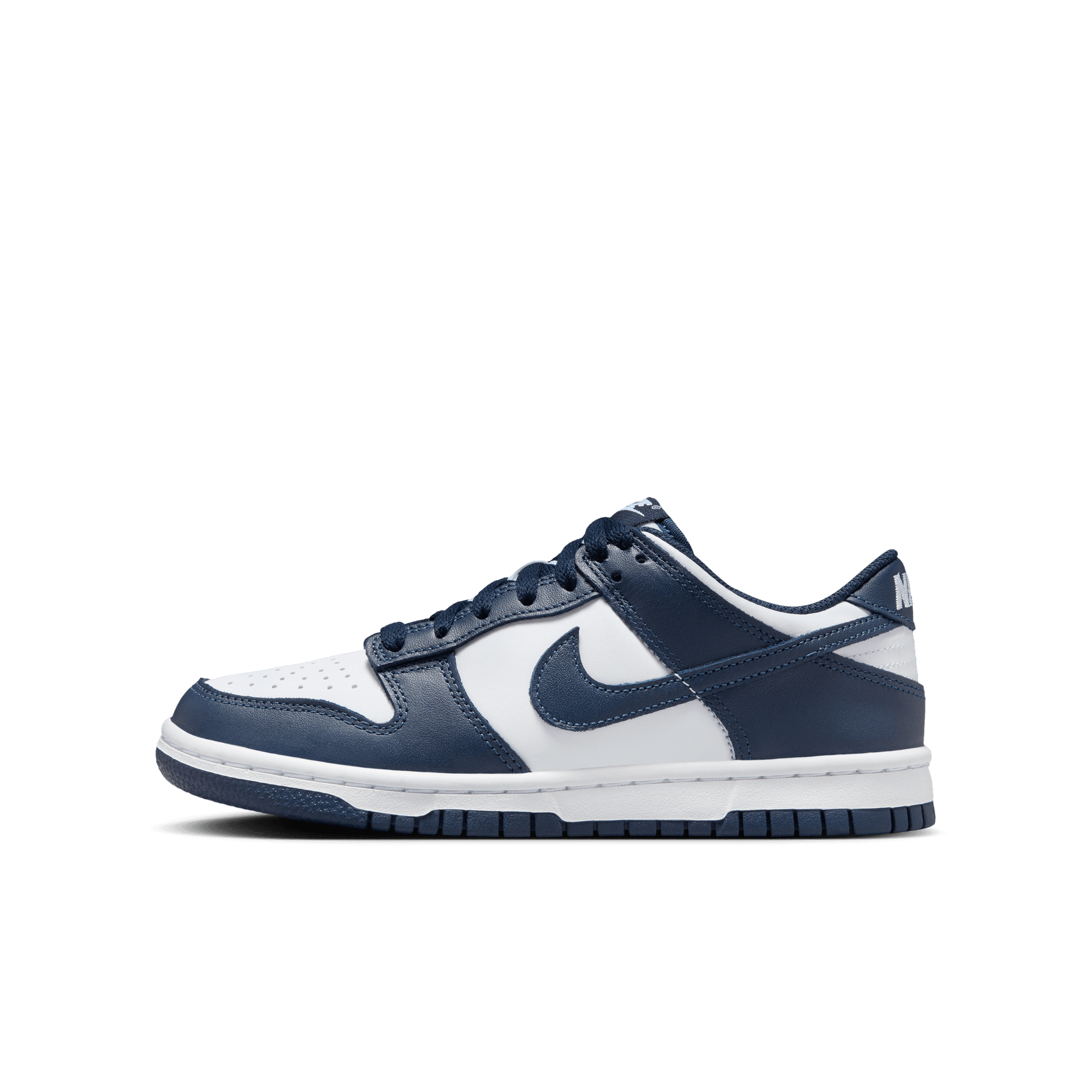Big Kids' Nike Dunk Low "Midnight Navy"