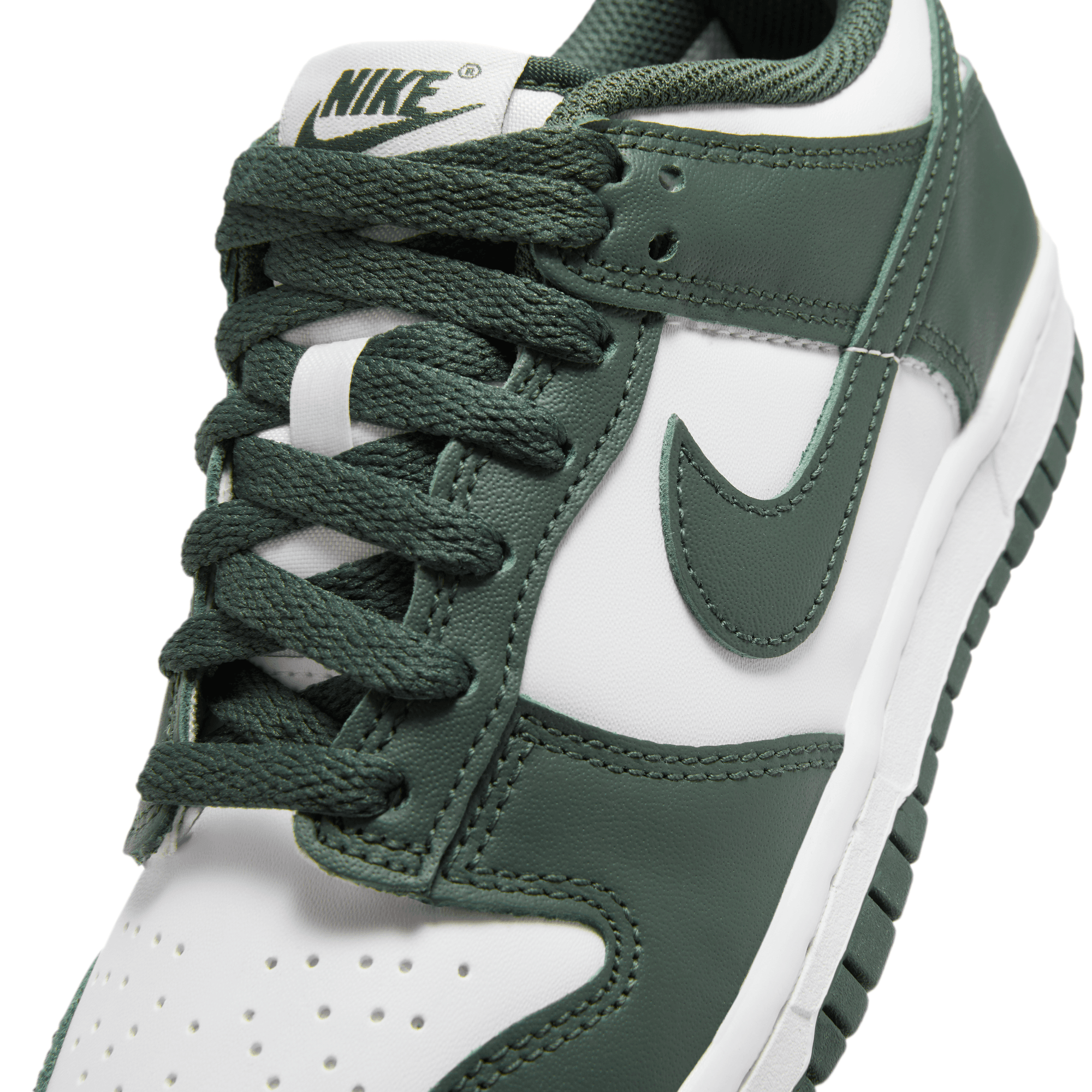 Big Kids' Nike Dunk Low "Vintage Green"
