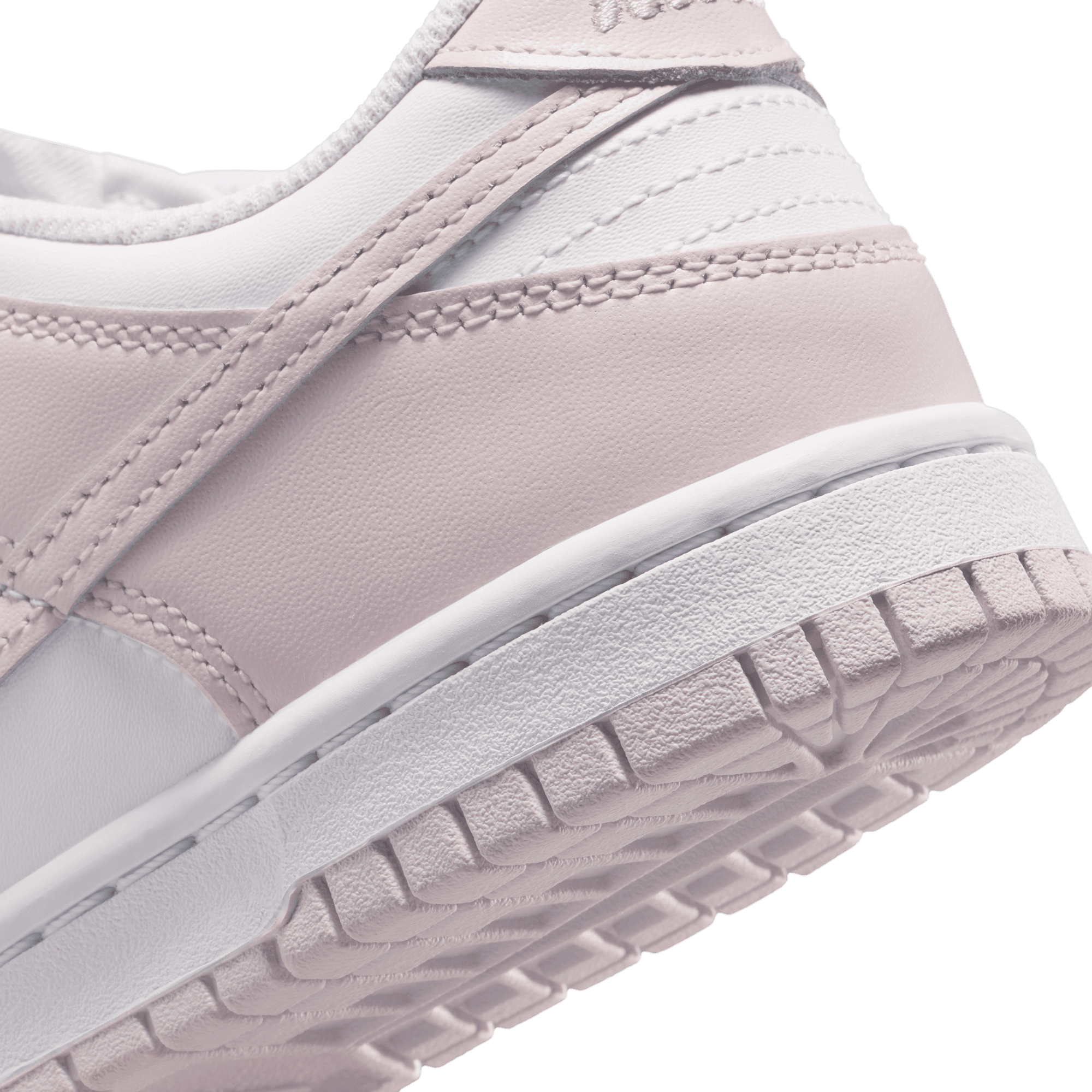 Big Kids' Nike Dunk Low "White Light Violet"