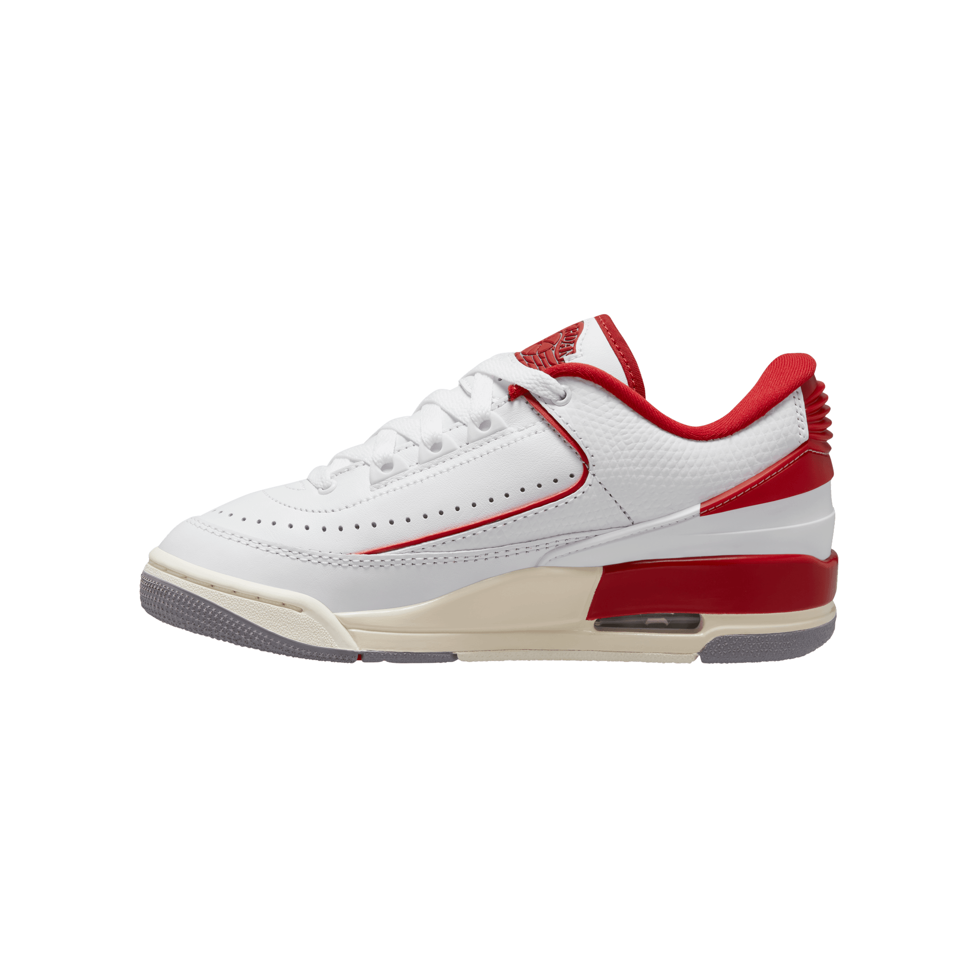Big Kids' Jordan 2/3 "White Varsity Red"