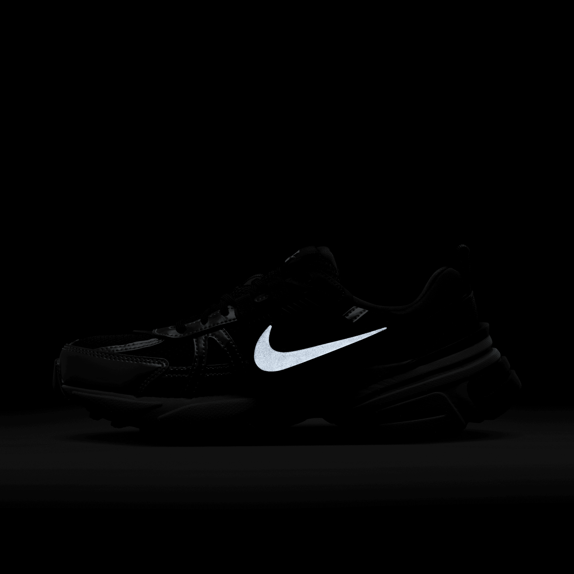 Women's Nike V2K Run "Black Metallic Silver"