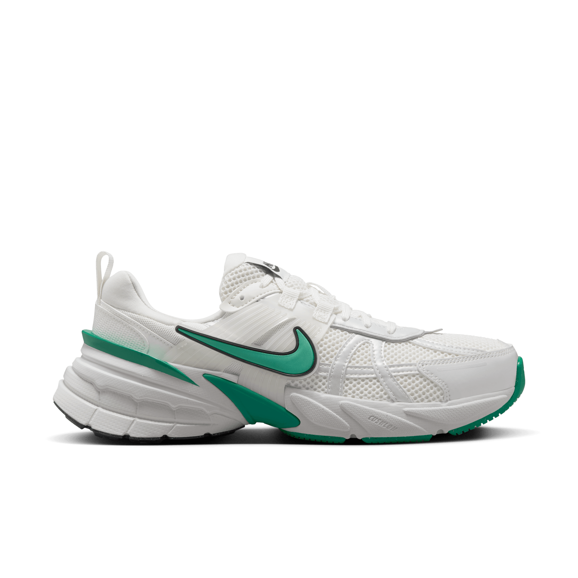 Women's Nike V2K Run "Pale Ivory Black Stadium Green"