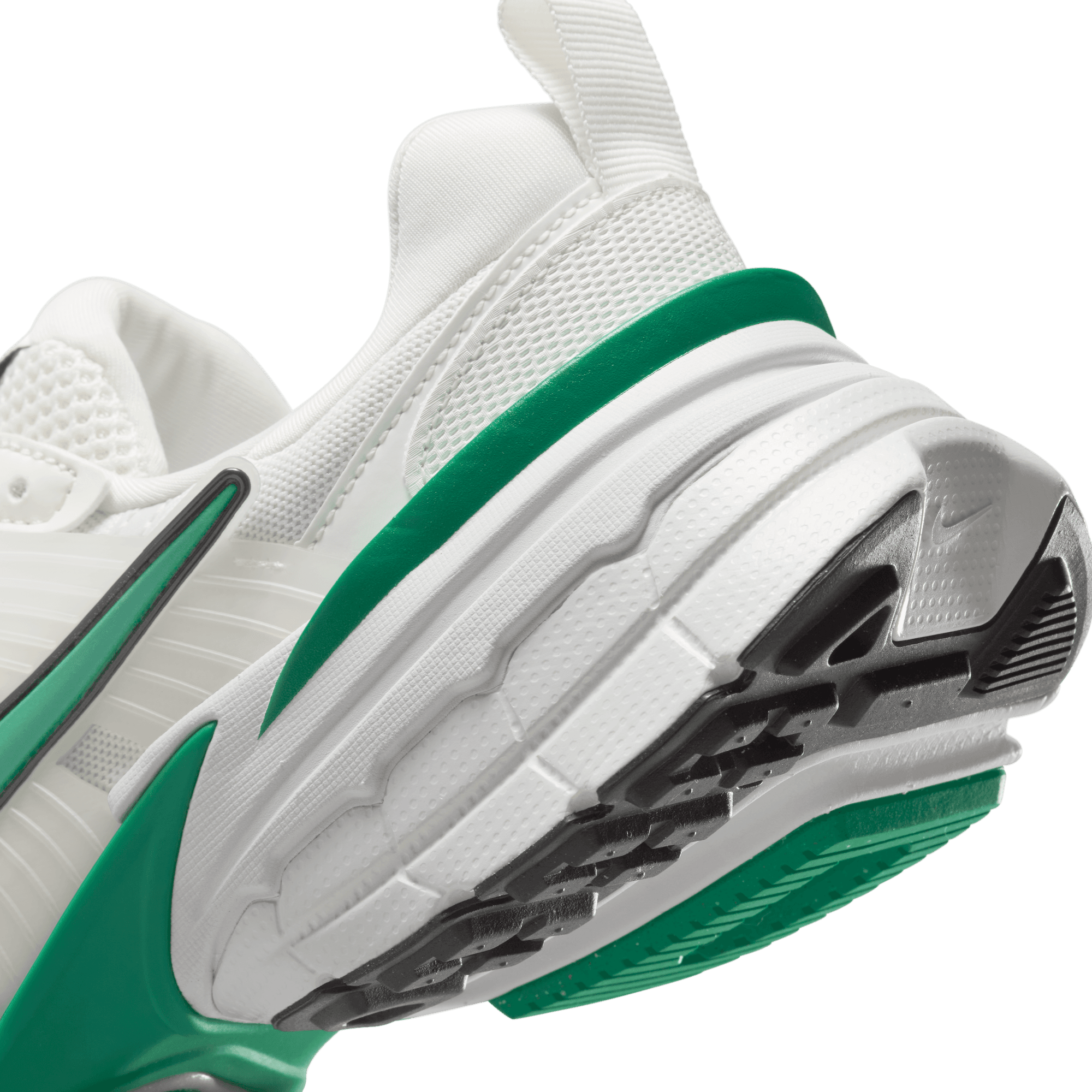 Women's Nike V2K Run "Pale Ivory Black Stadium Green"