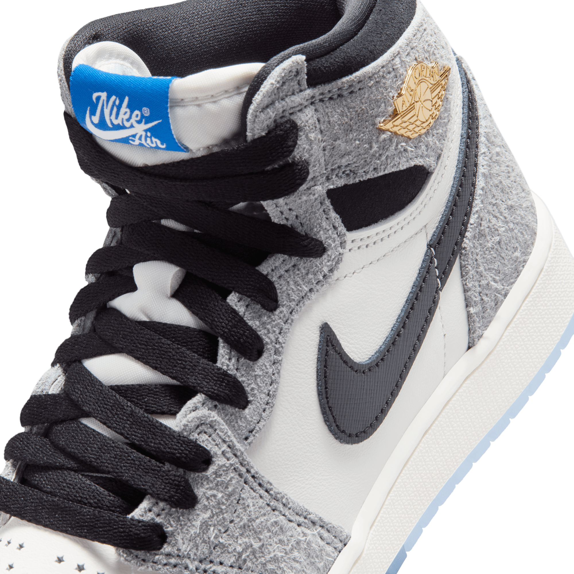Big Kids' Air Jordan 1 High OG "All-Star Cool Grey"
